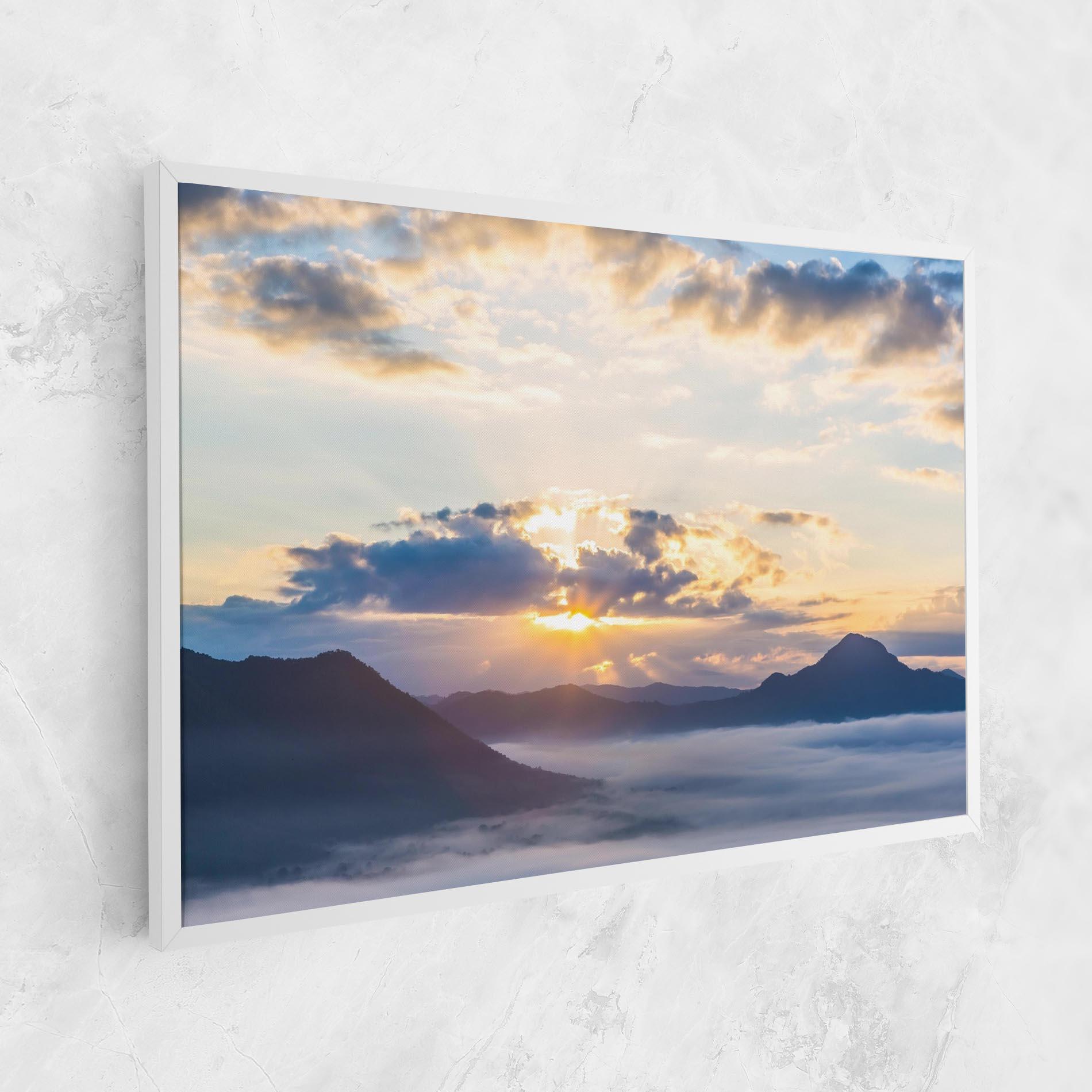 Leinwandbild Fantastic Clouds mockup 1