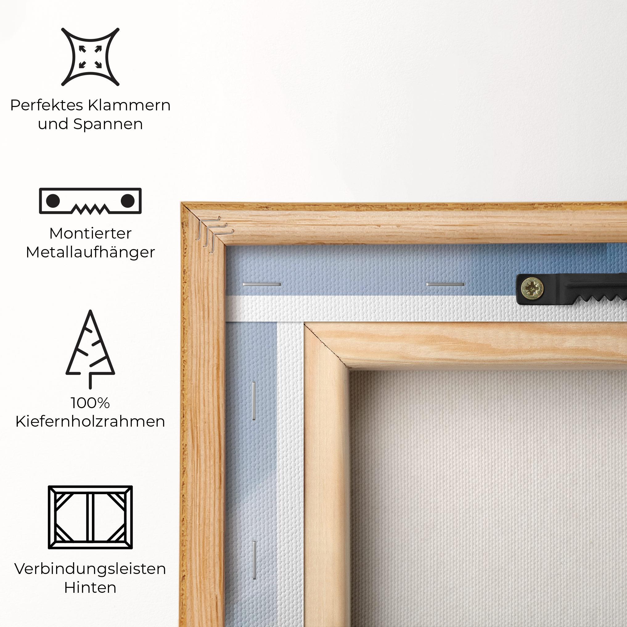 Leinwandbild Big White Cloud Light mockup 5