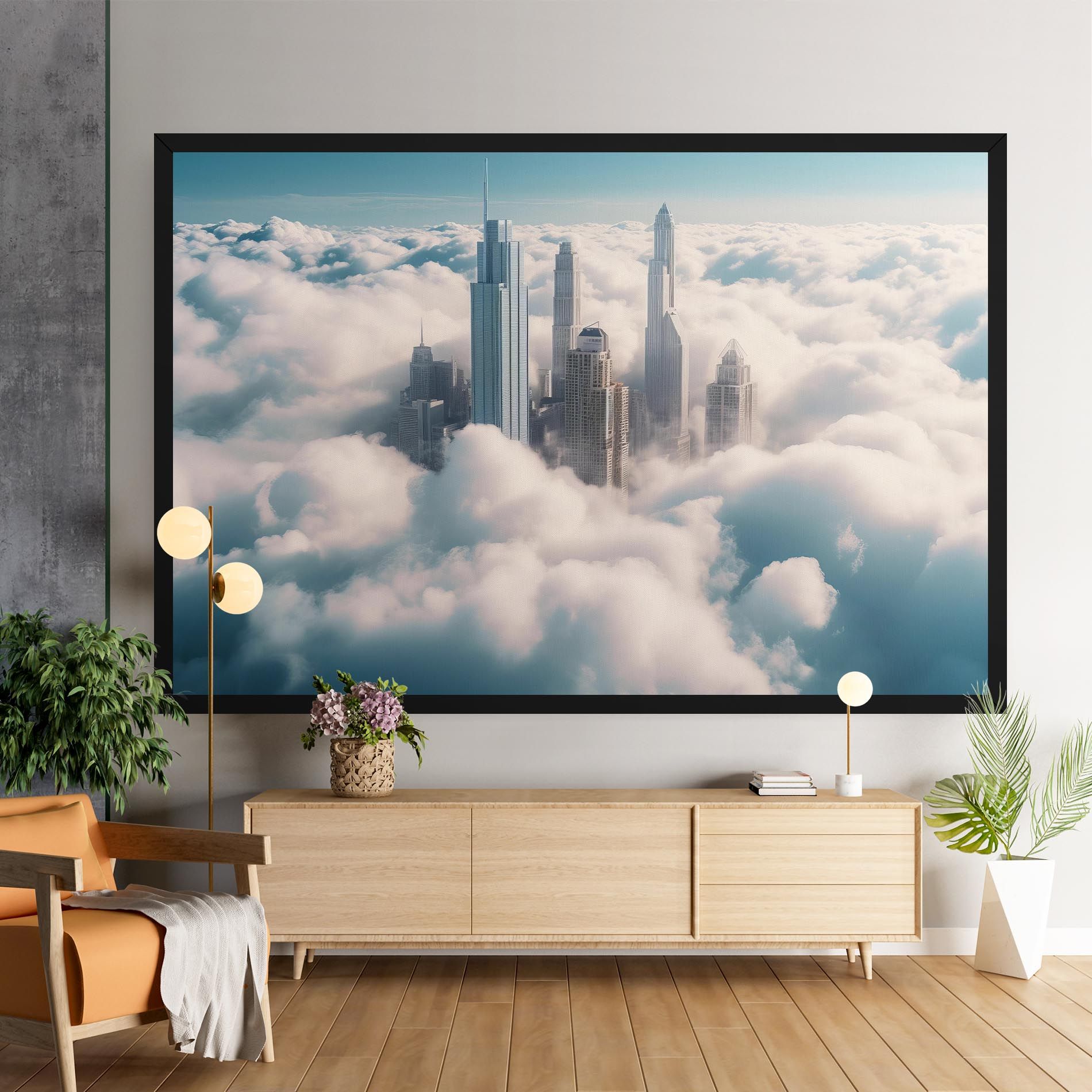 City Above Clouds mockup 9
