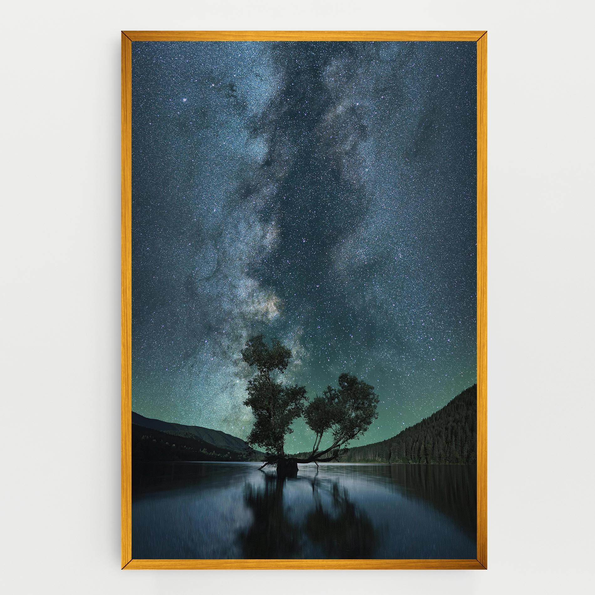 Leinwandbild Lake Stars mockup 0