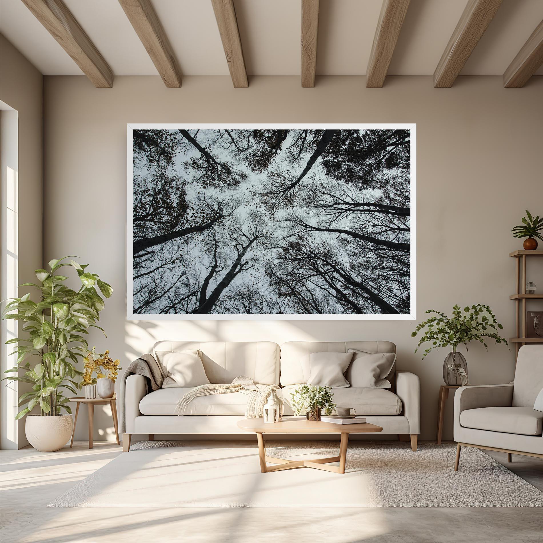 Leinwandbild Trees Touching mockup 6