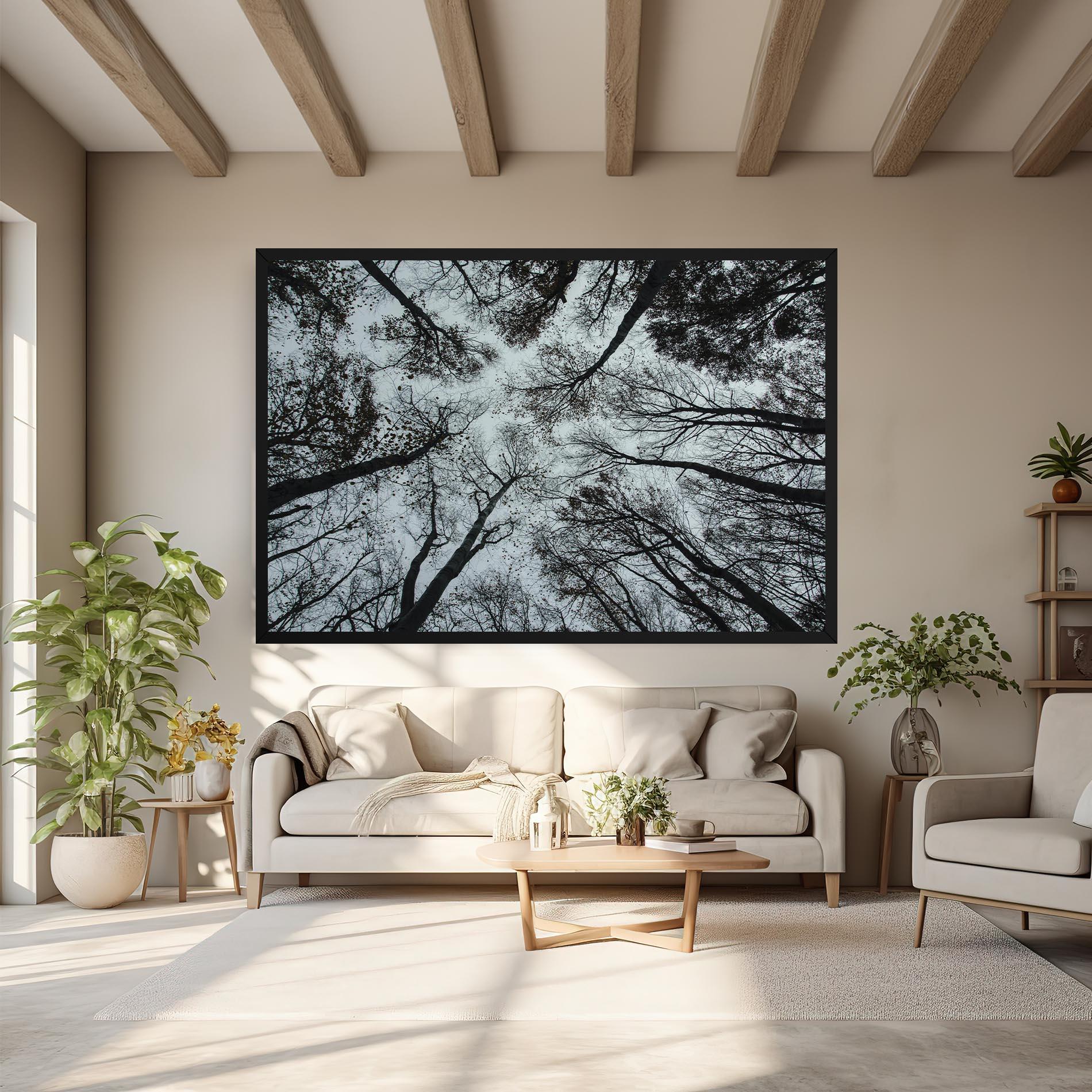 Leinwandbild Trees Touching mockup 6