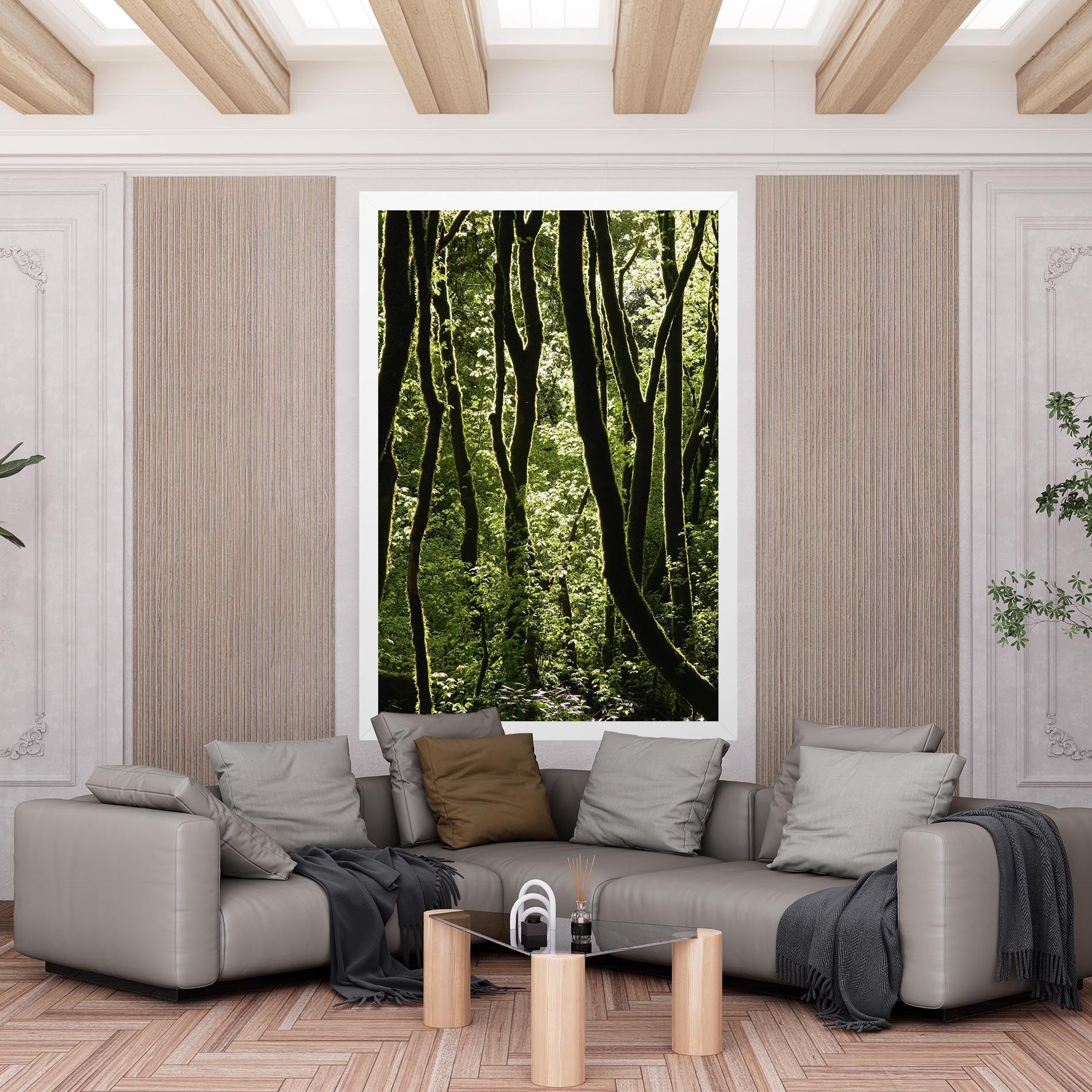 Forest Black Trees mockup 6