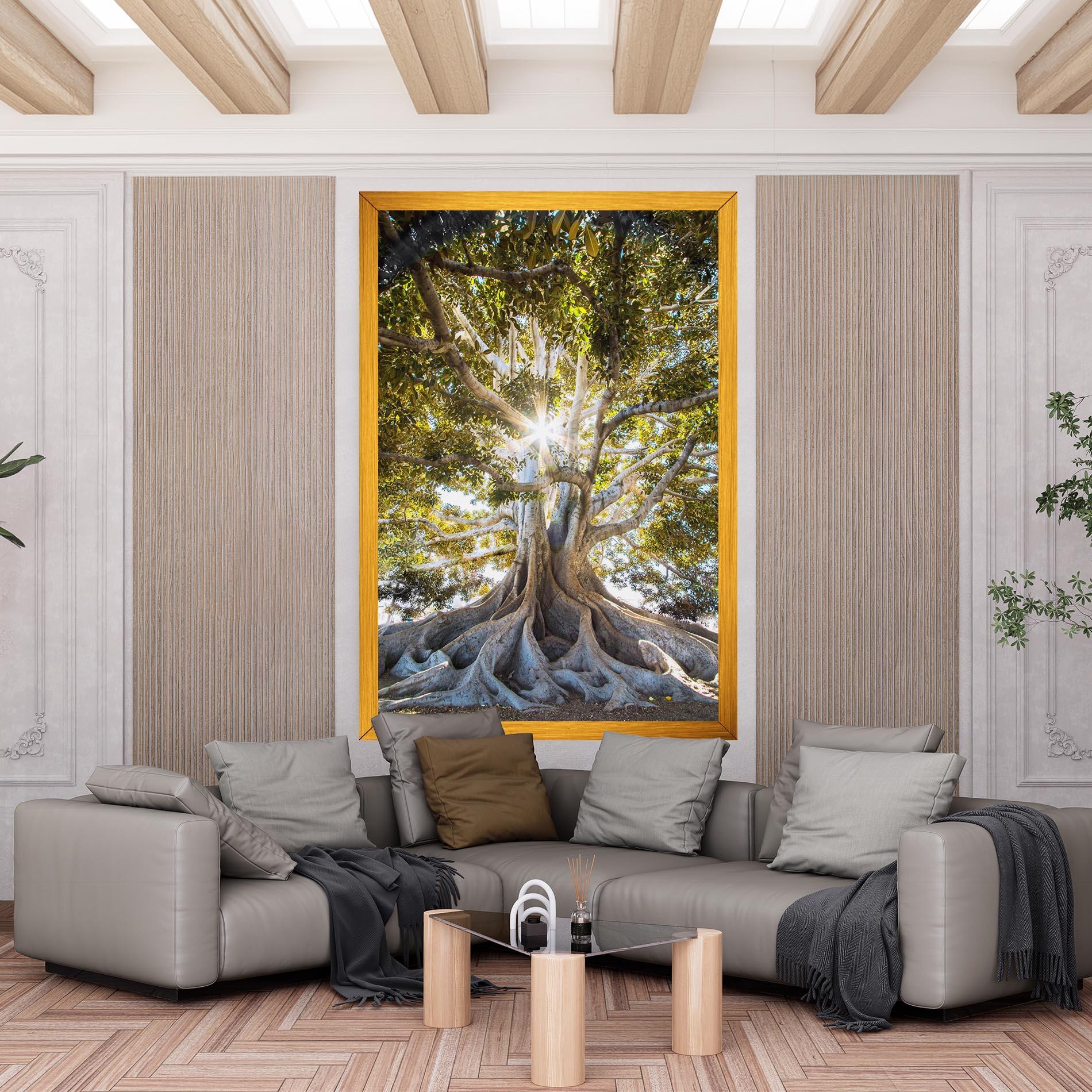 Leinwandbild Big Old Tree mockup 6