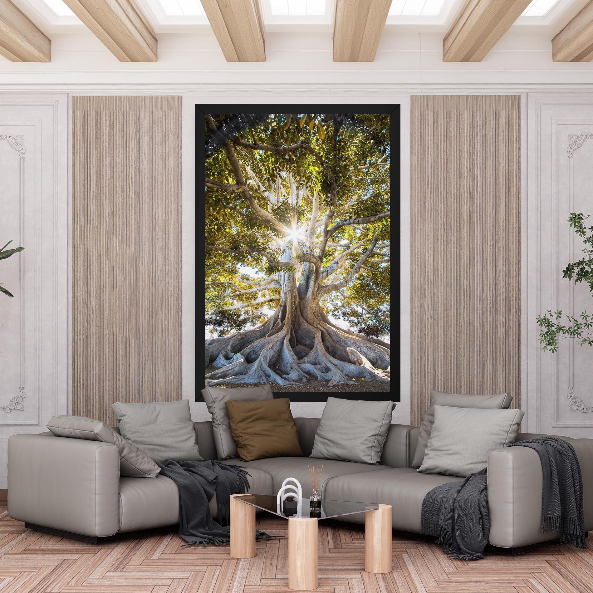 Leinwandbild Big Old Tree mockup 6