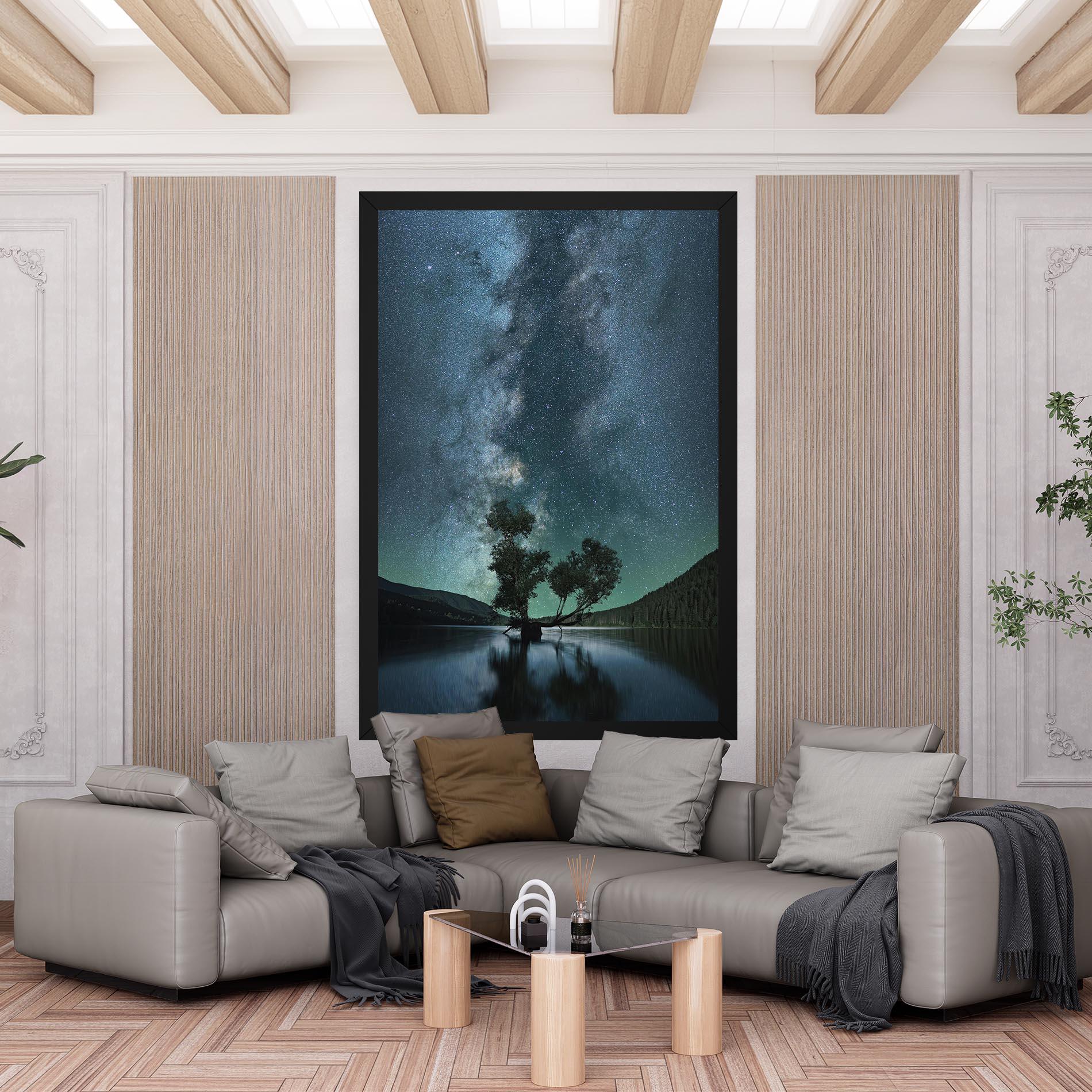 Leinwandbild Lake Stars mockup 6