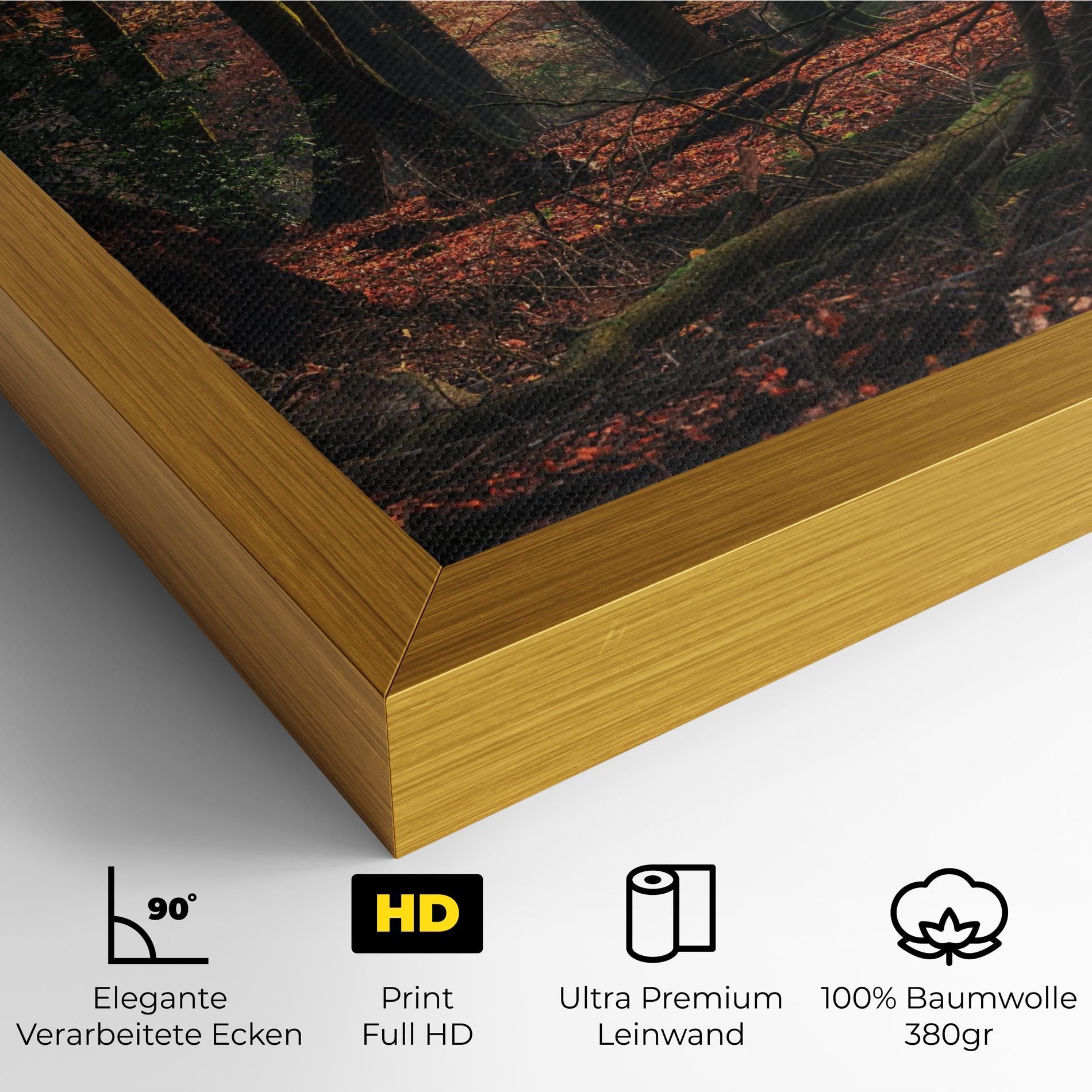 Autumn Forest Trees mockup 4