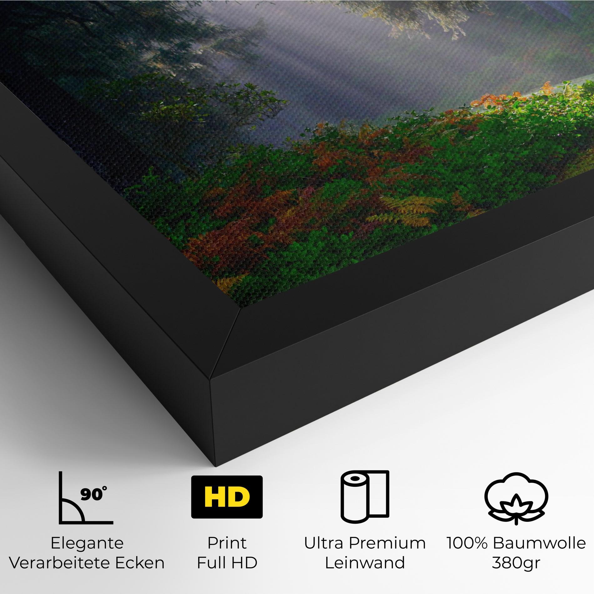 Leinwandbild Forest Light mockup 4