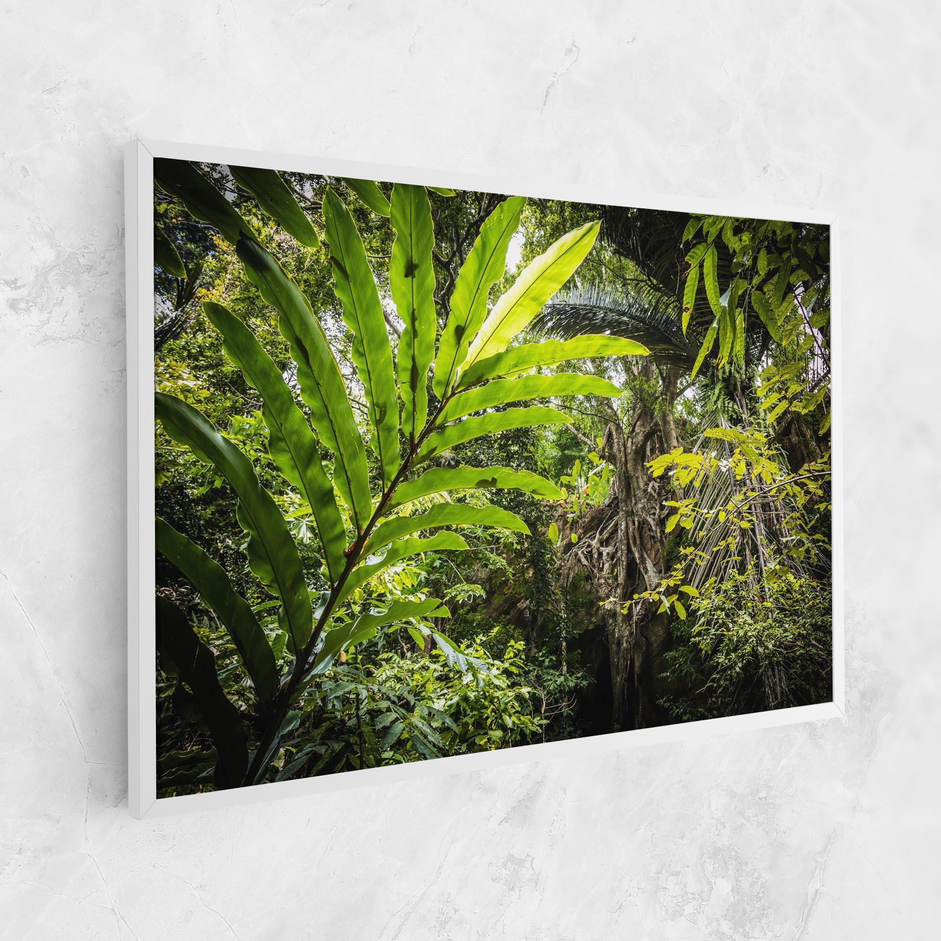 Leinwandbild Big Leaf Forest mockup 1