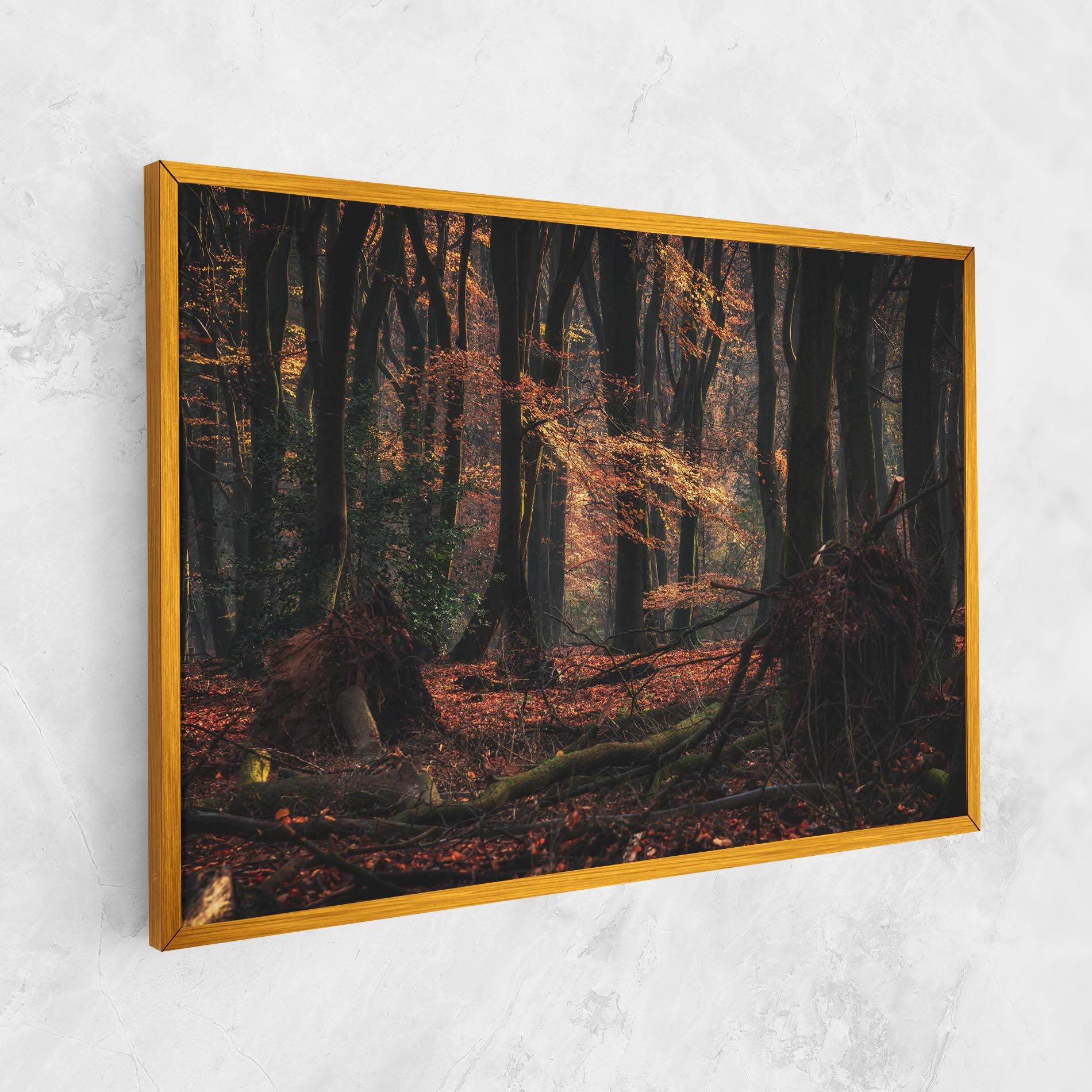 Autumn Forest Trees mockup 1