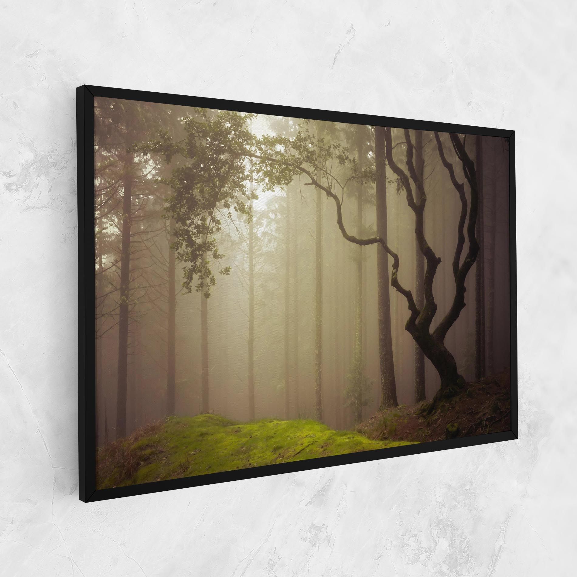 Foggy Tree Art mockup 1