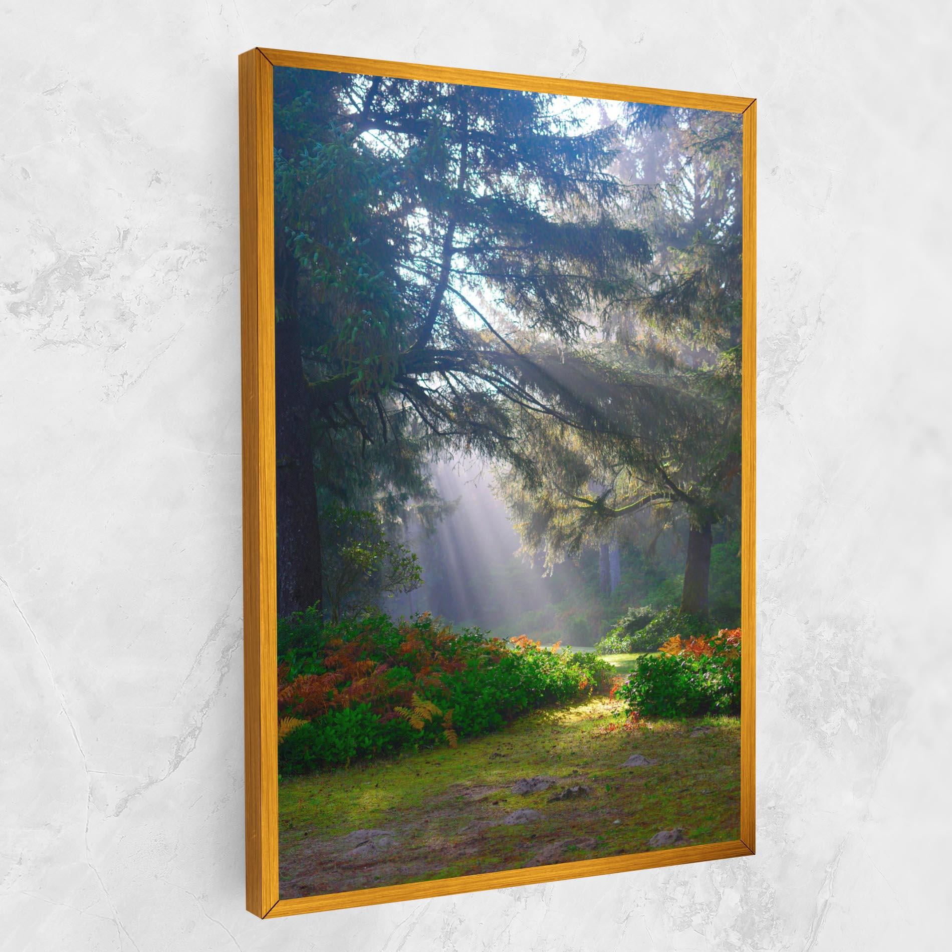 Leinwandbild Forest Light mockup 1