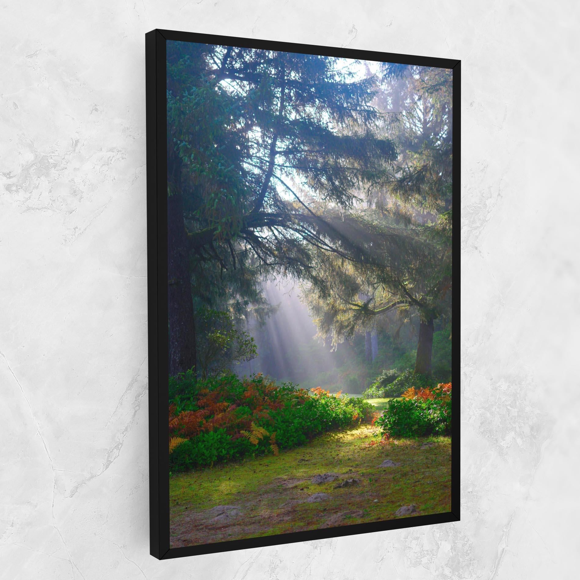 Leinwandbild Forest Light mockup 1