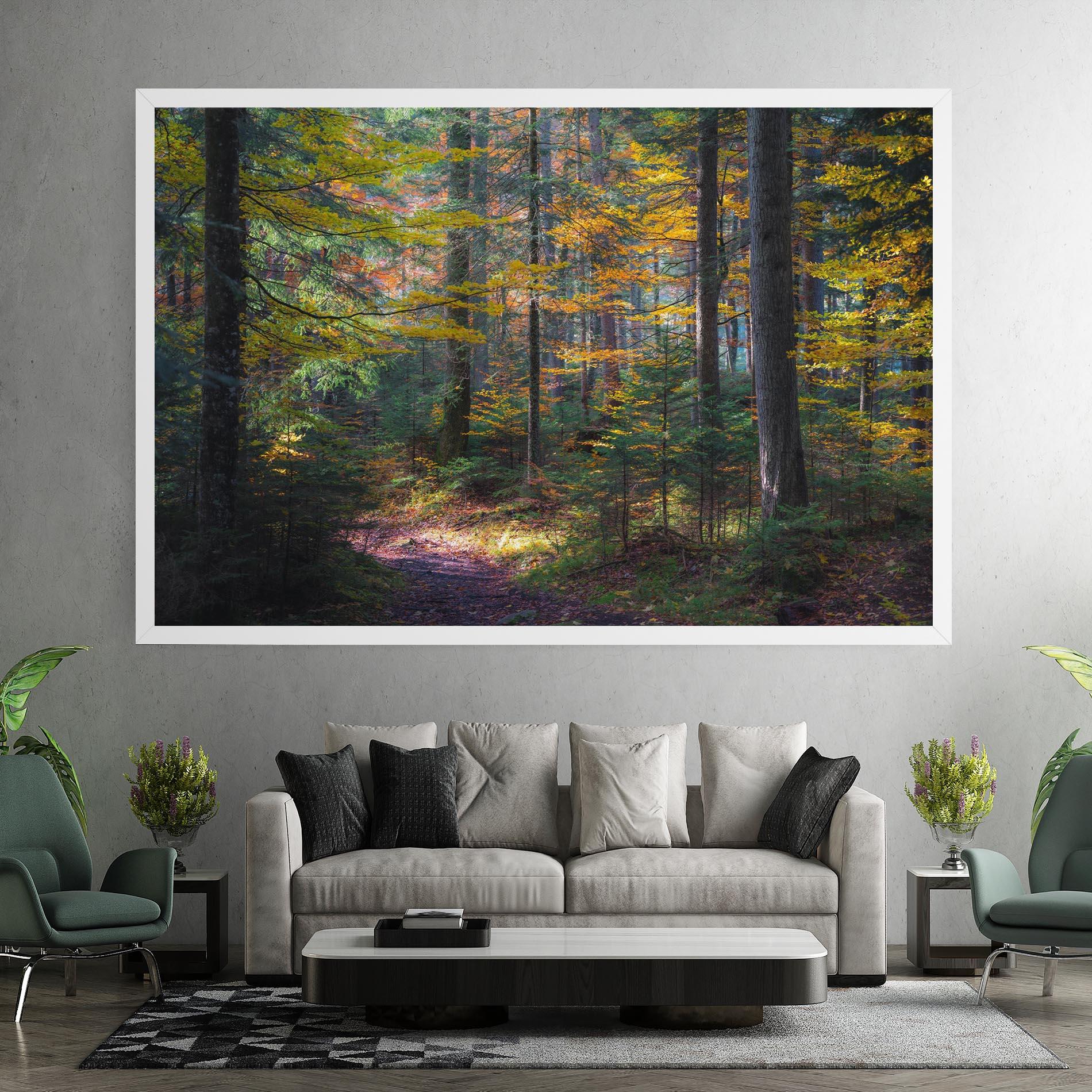 Leinwandbild Dreamy Path Dorest mockup 7