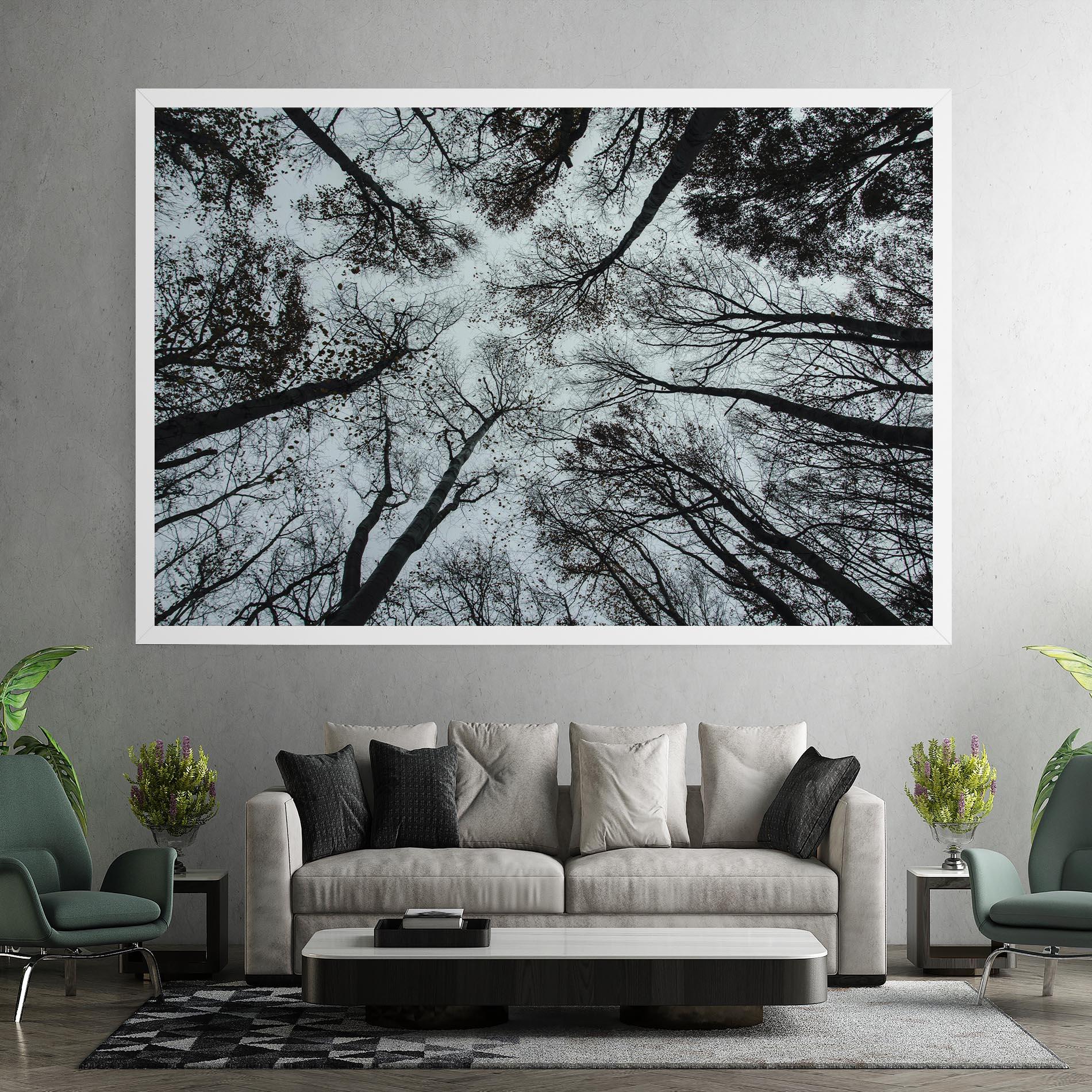 Leinwandbild Trees Touching mockup 7