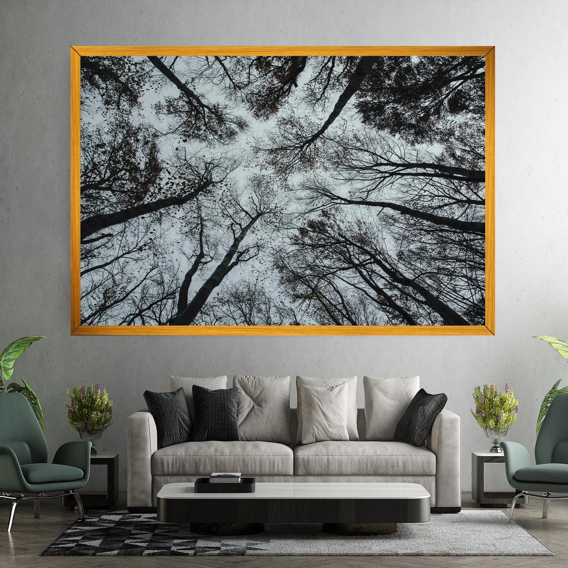 Leinwandbild Trees Touching mockup 7