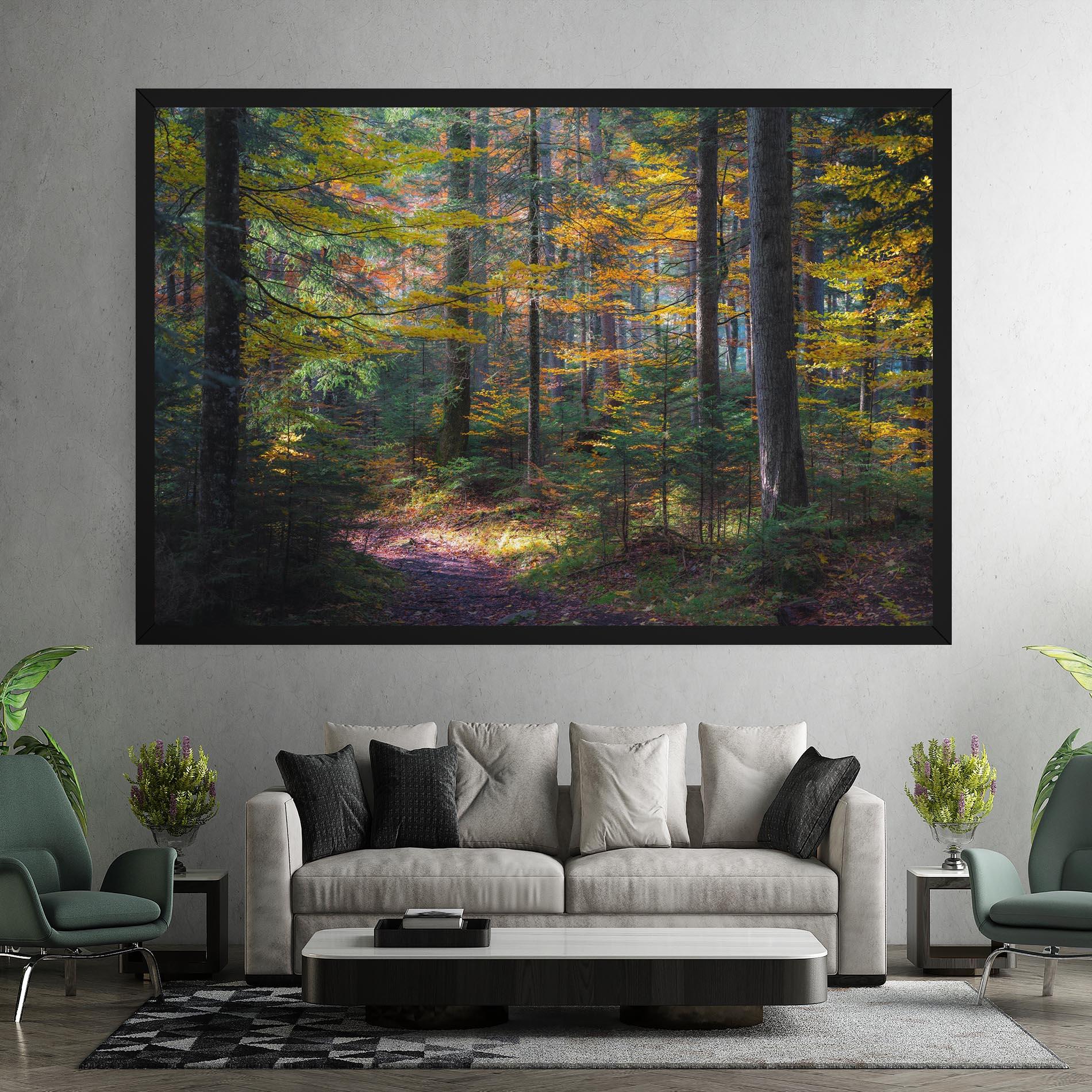 Leinwandbild Dreamy Path Dorest mockup 7