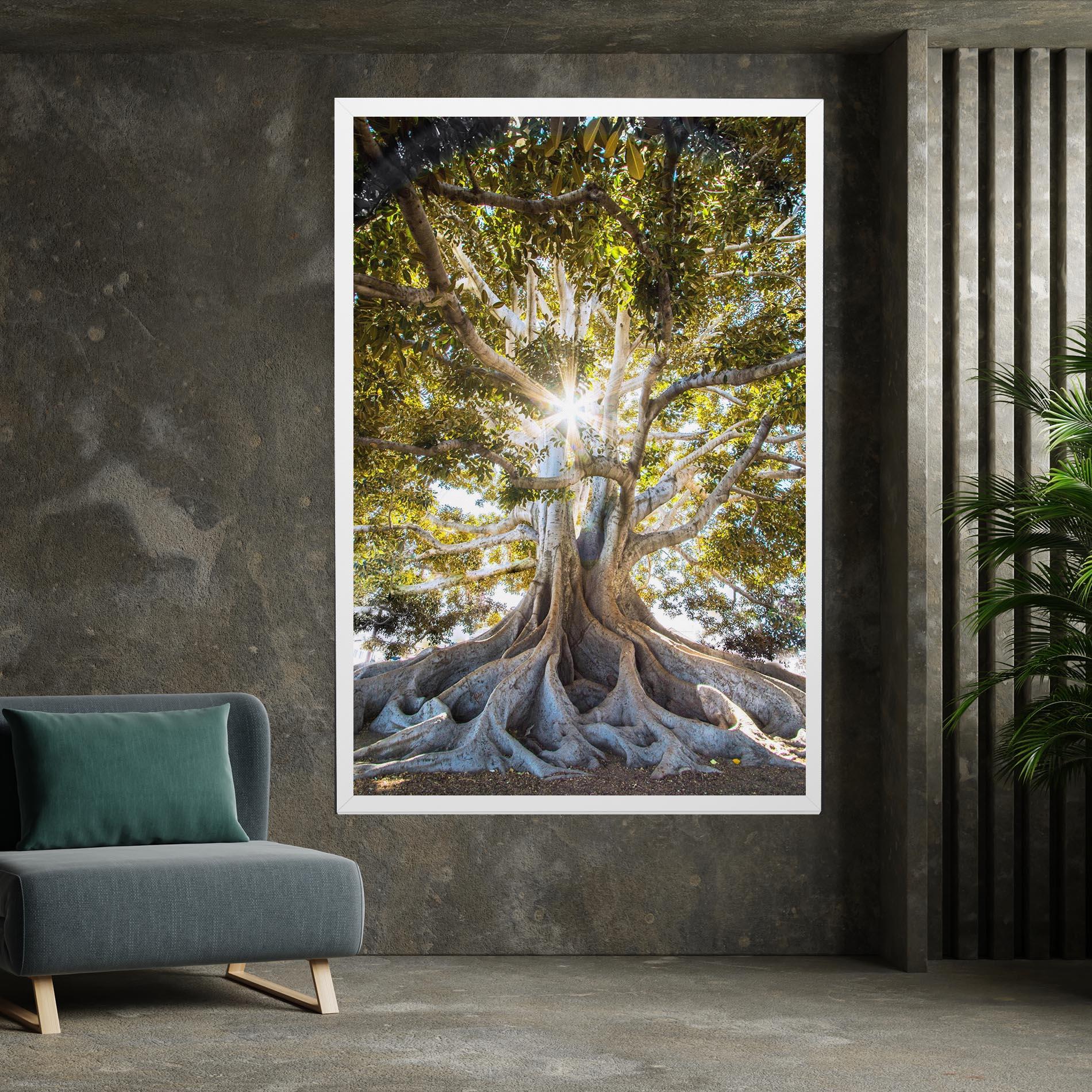Leinwandbild Big Old Tree mockup 7