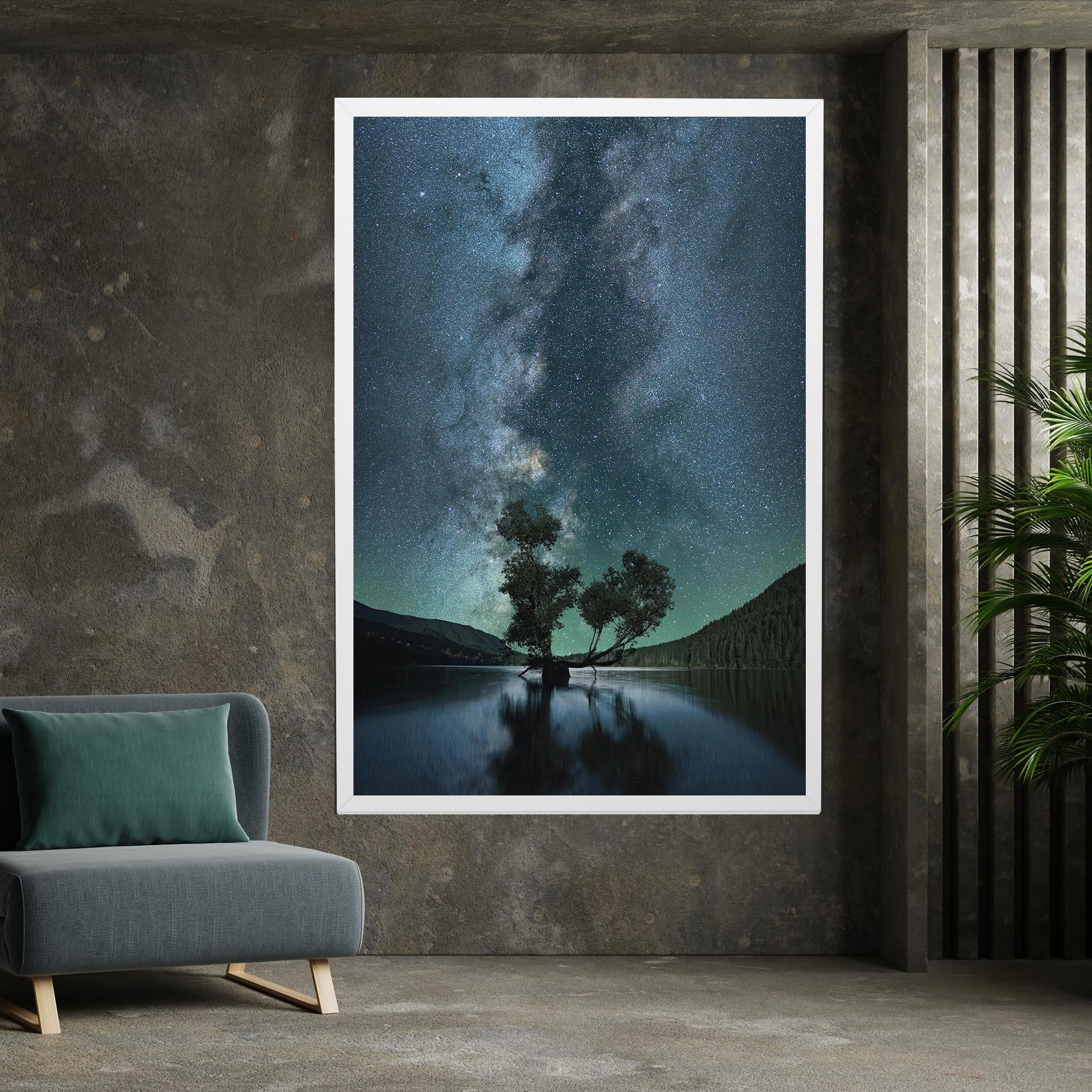Leinwandbild Lake Stars mockup 7