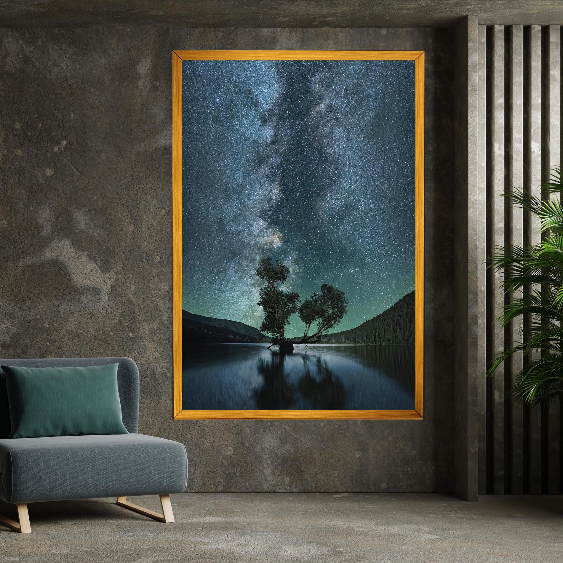 Leinwandbild Lake Stars mockup 7
