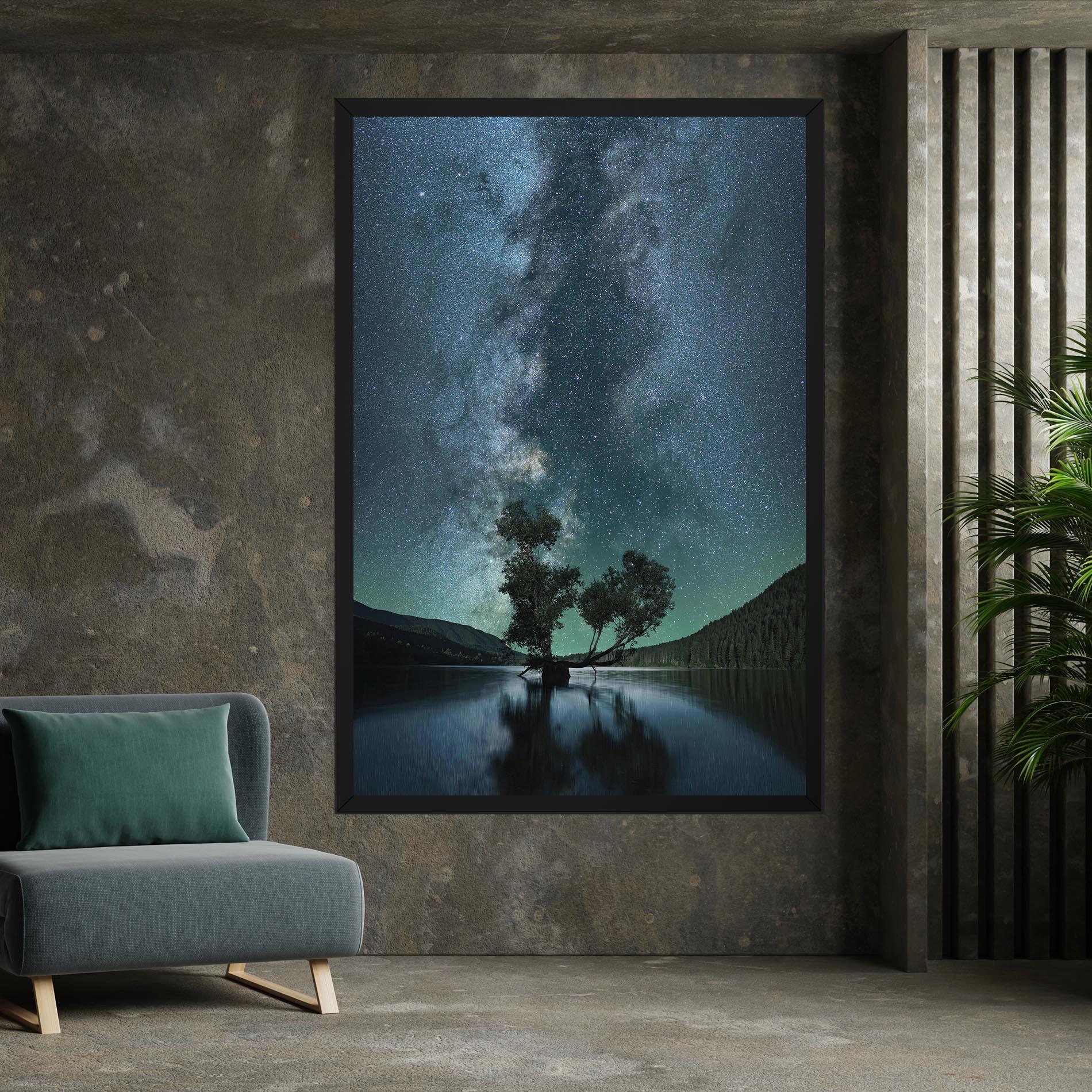 Leinwandbild Lake Stars mockup 7