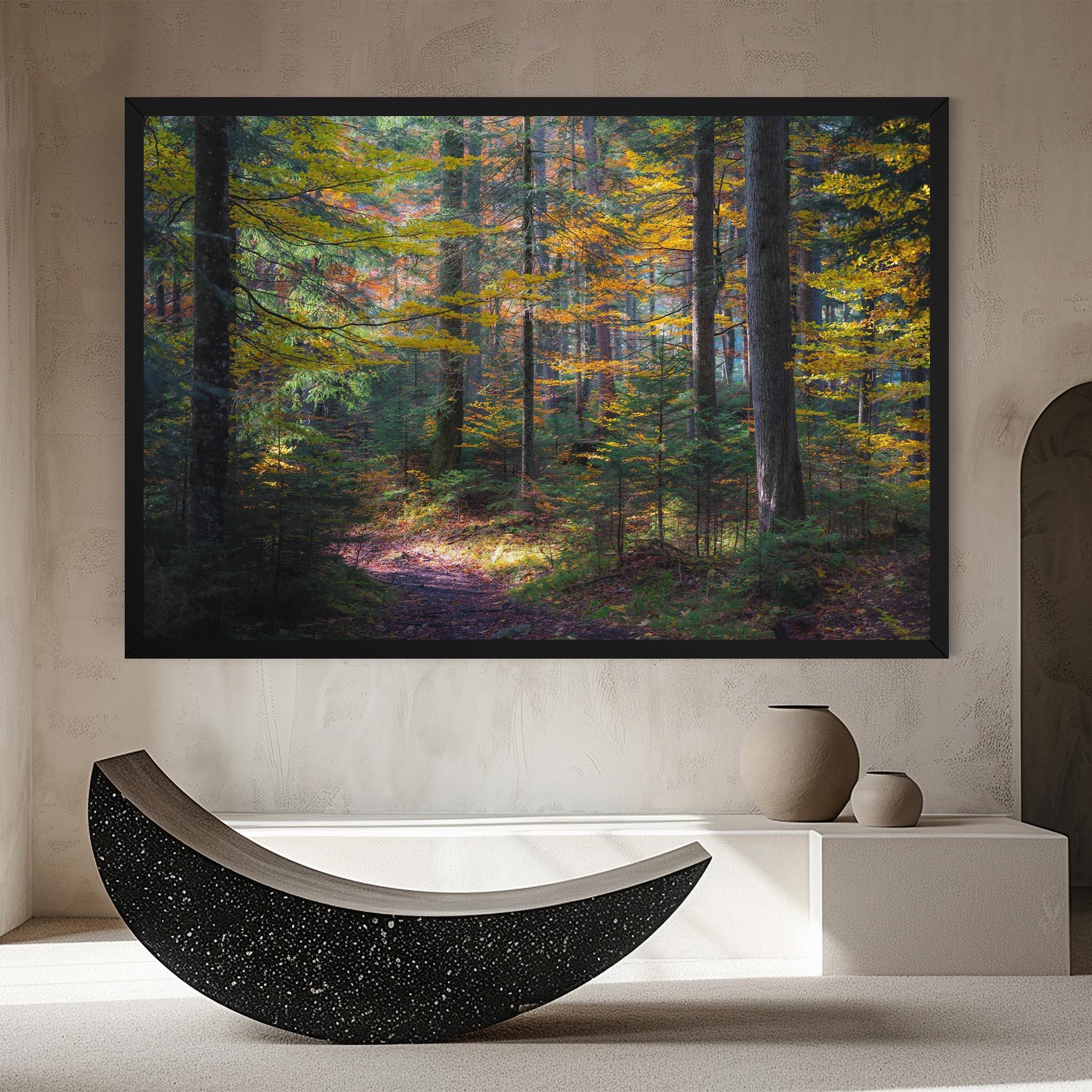 Leinwandbild Dreamy Path Dorest mockup 8