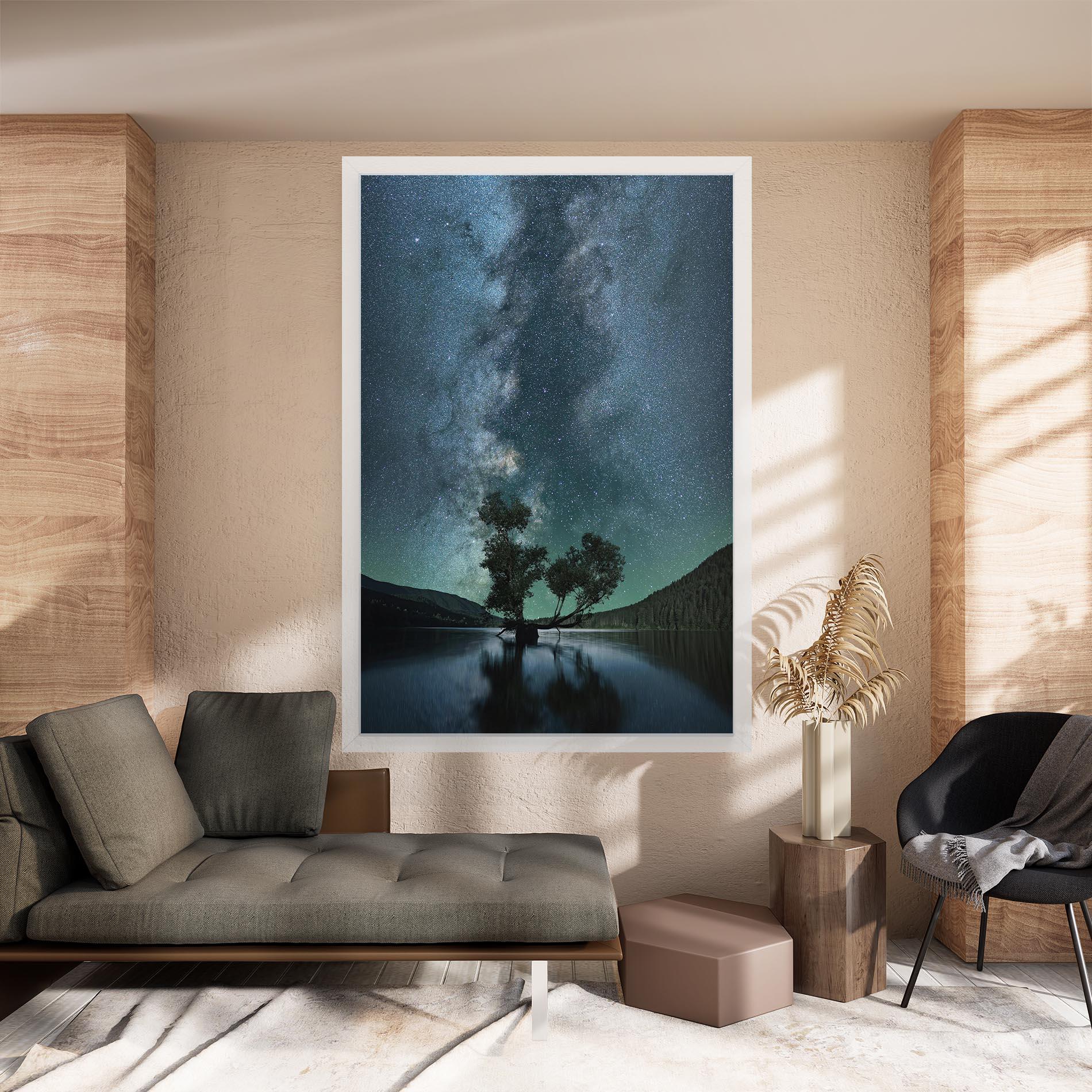 Leinwandbild Lake Stars mockup 8