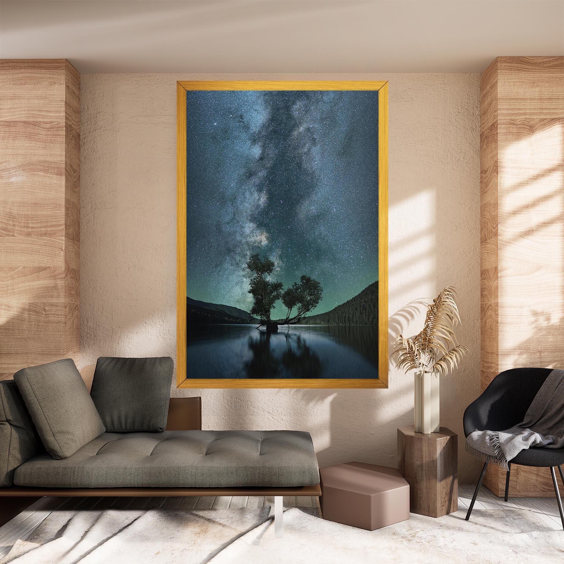 Leinwandbild Lake Stars mockup 8