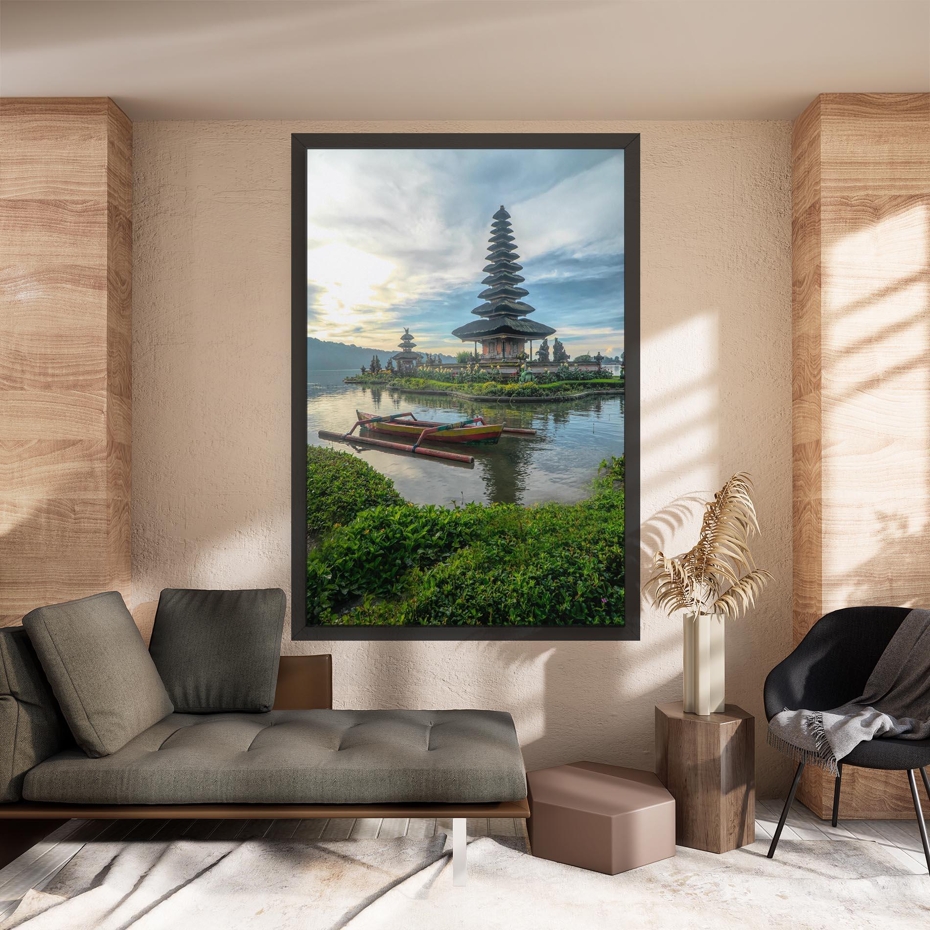 Leinwandbild Chinese Landscape mockup 8