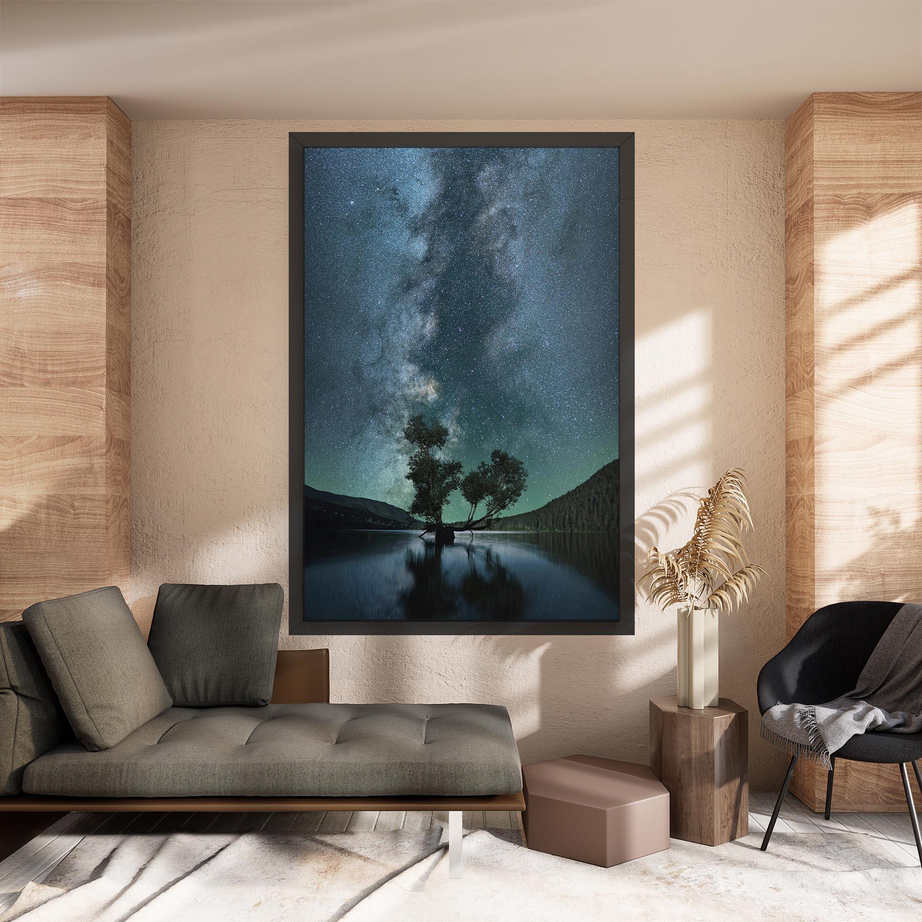 Leinwandbild Lake Stars mockup 8