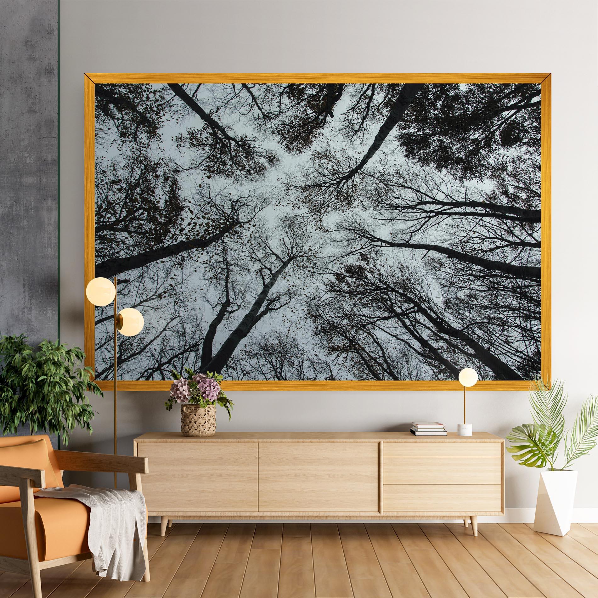 Leinwandbild Trees Touching mockup 9