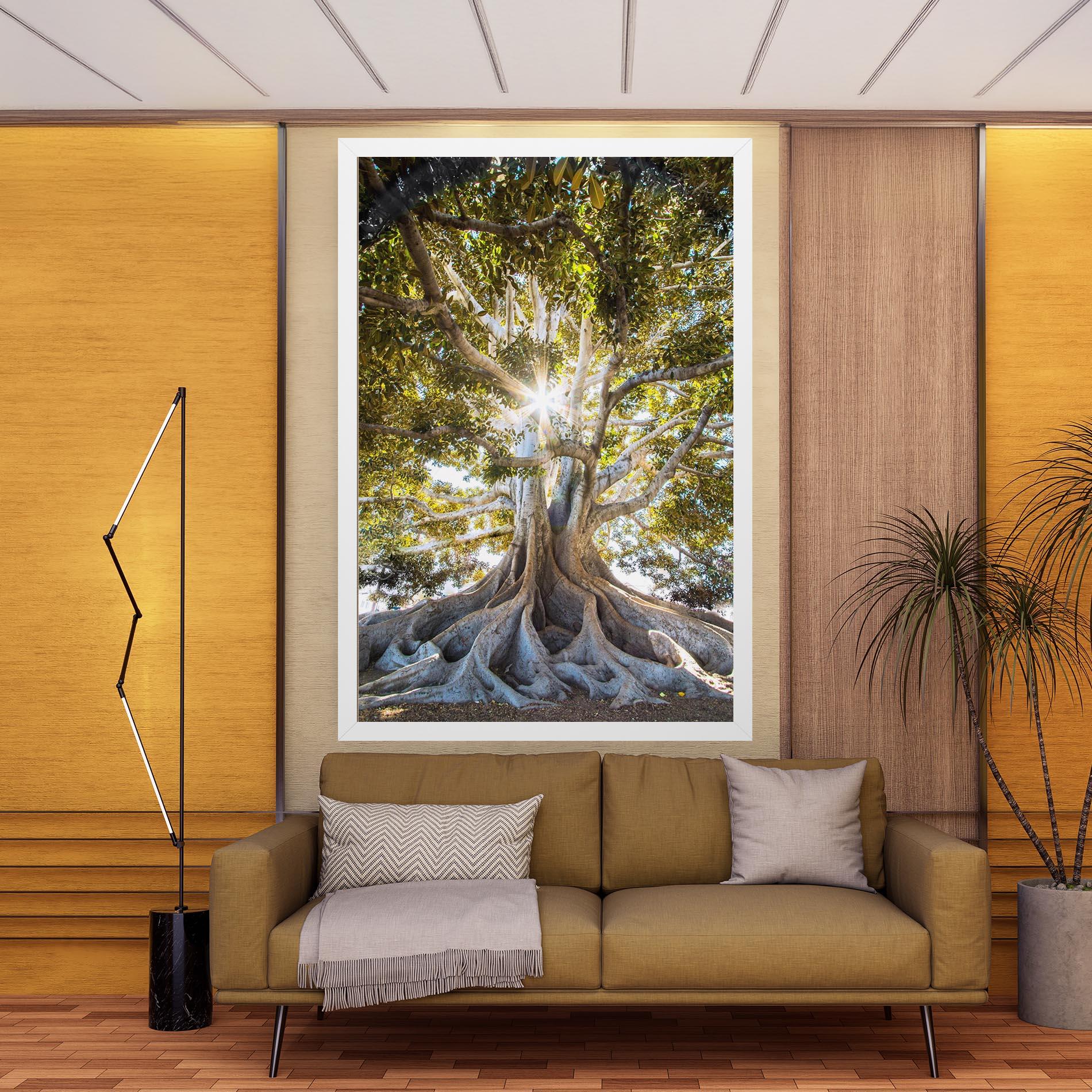 Leinwandbild Big Old Tree mockup 9