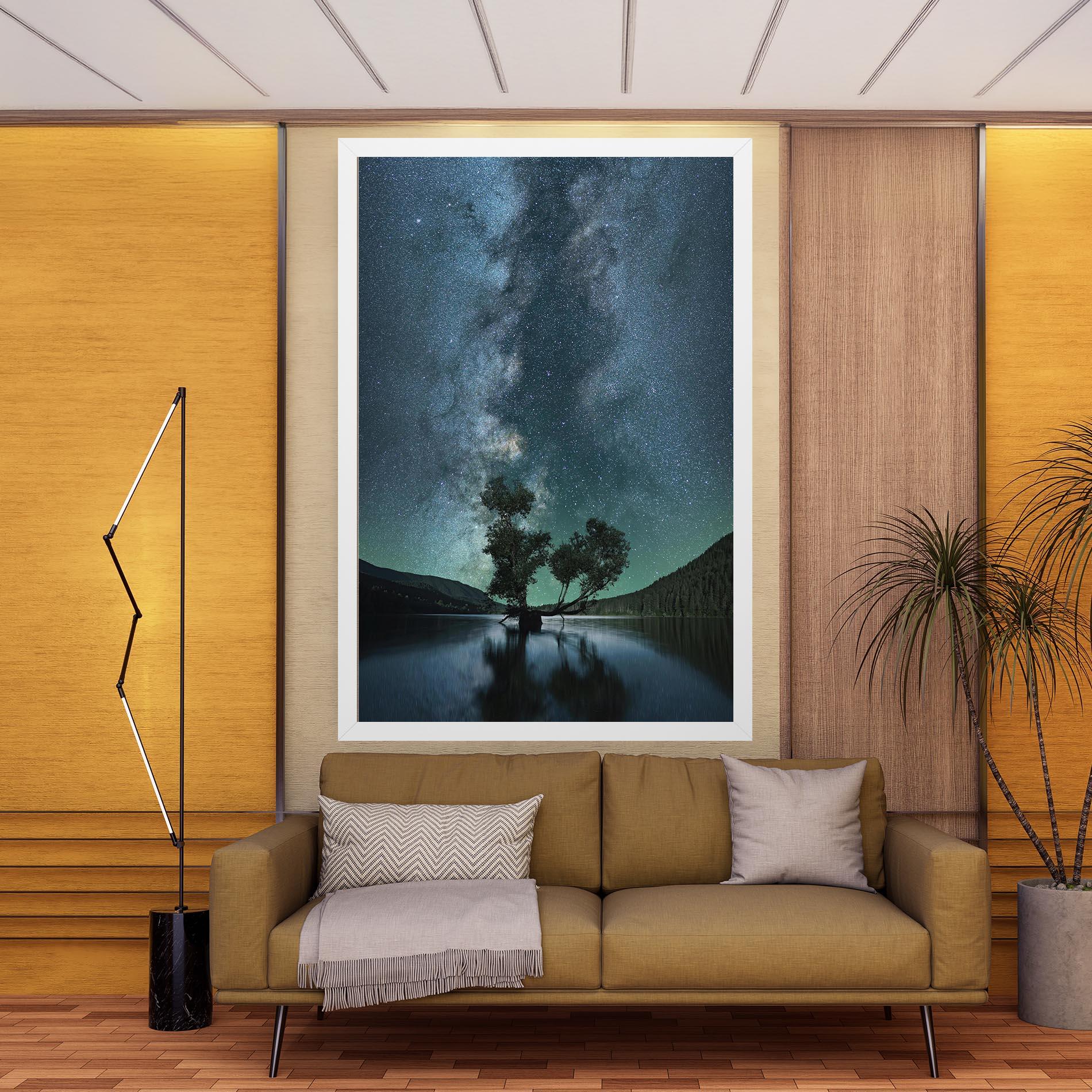 Leinwandbild Lake Stars mockup 9