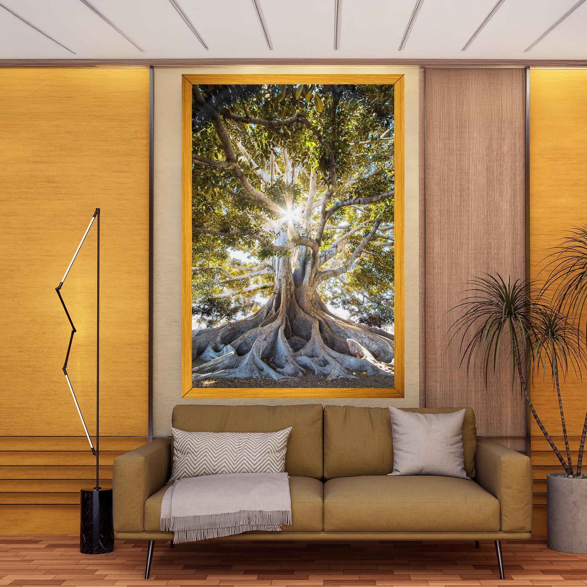 Leinwandbild Big Old Tree mockup 9