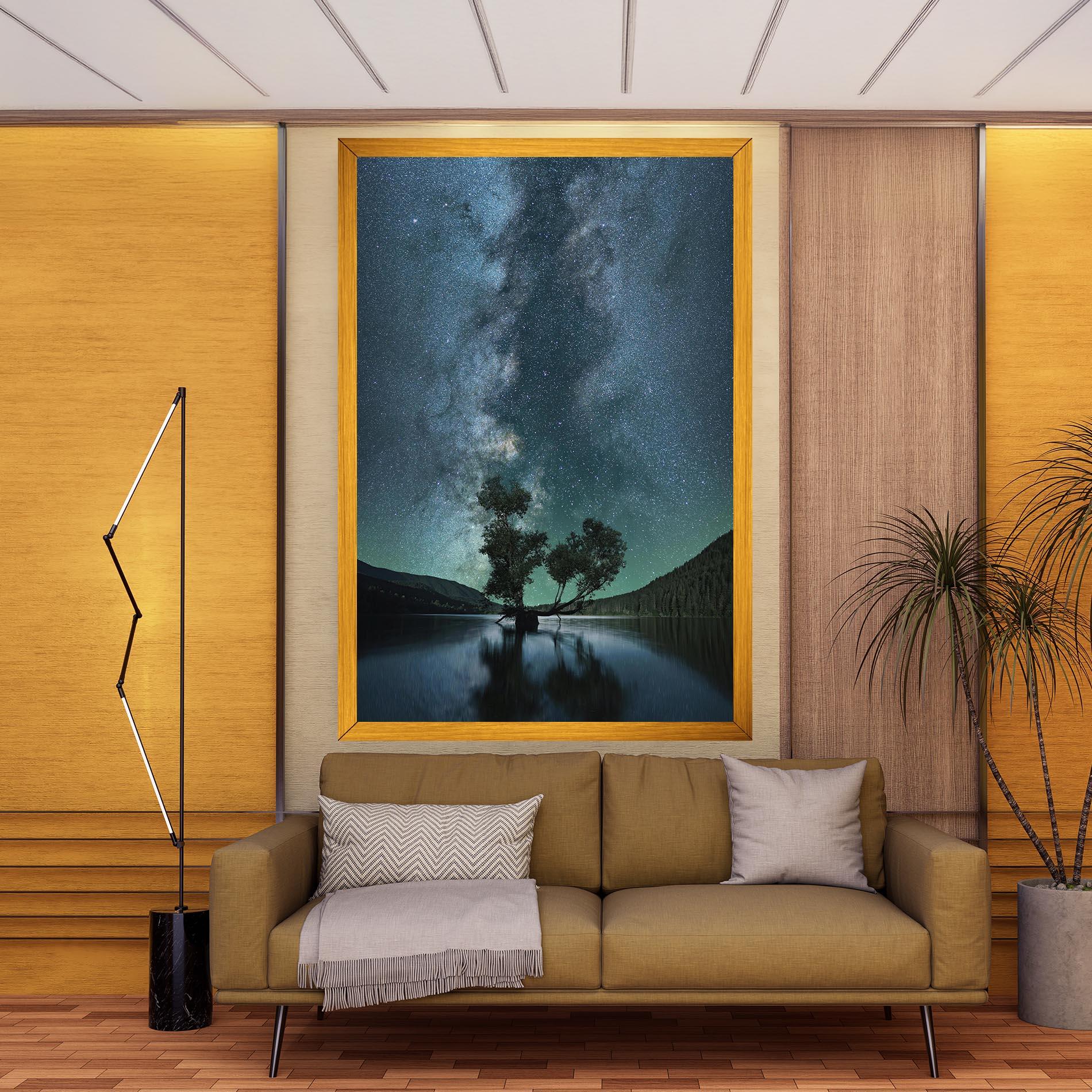 Leinwandbild Lake Stars mockup 9