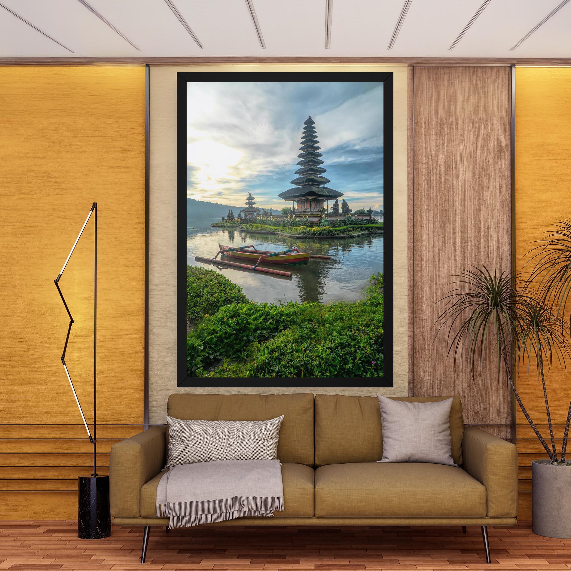 Leinwandbild Chinese Landscape mockup 9