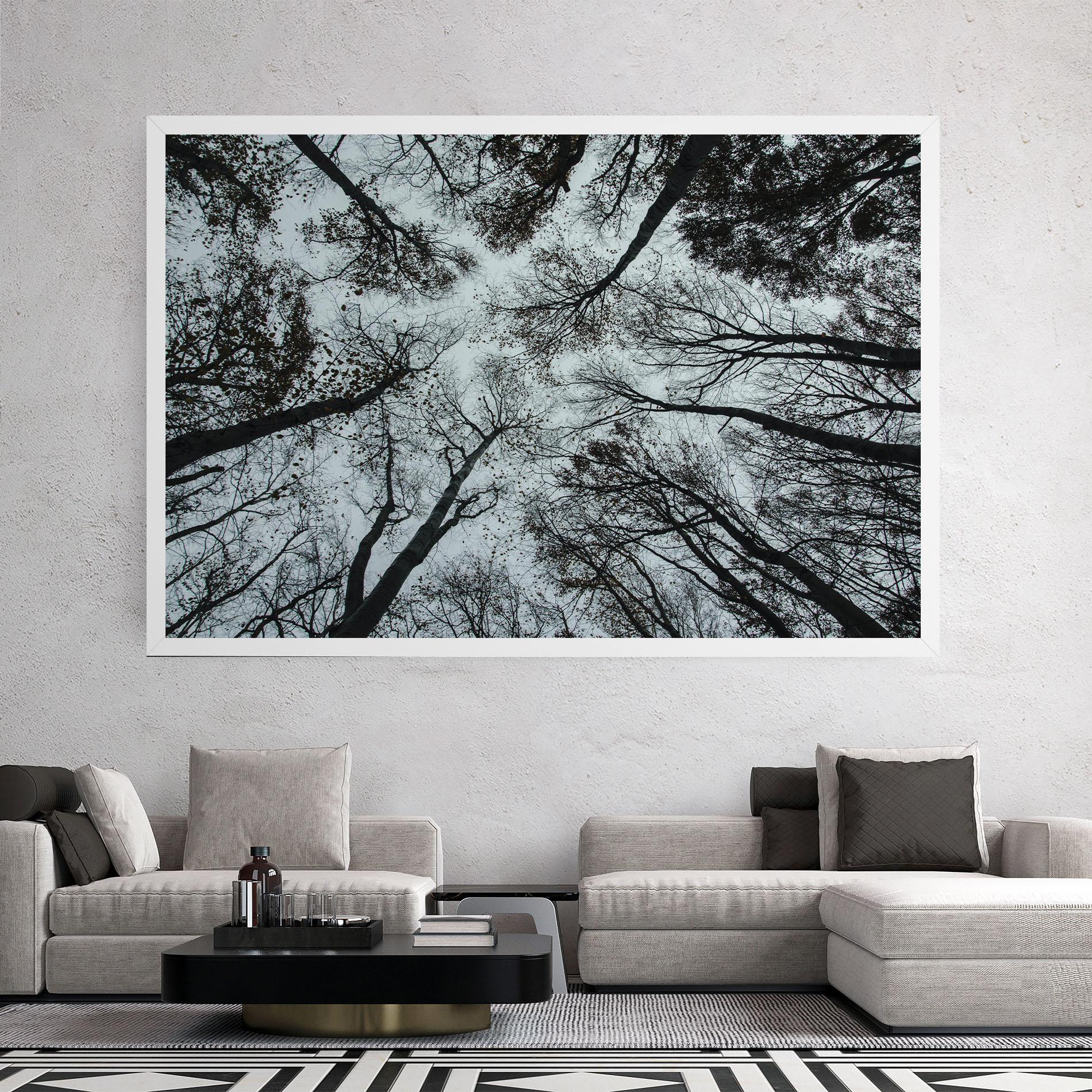 Leinwandbild Trees Touching mockup 2