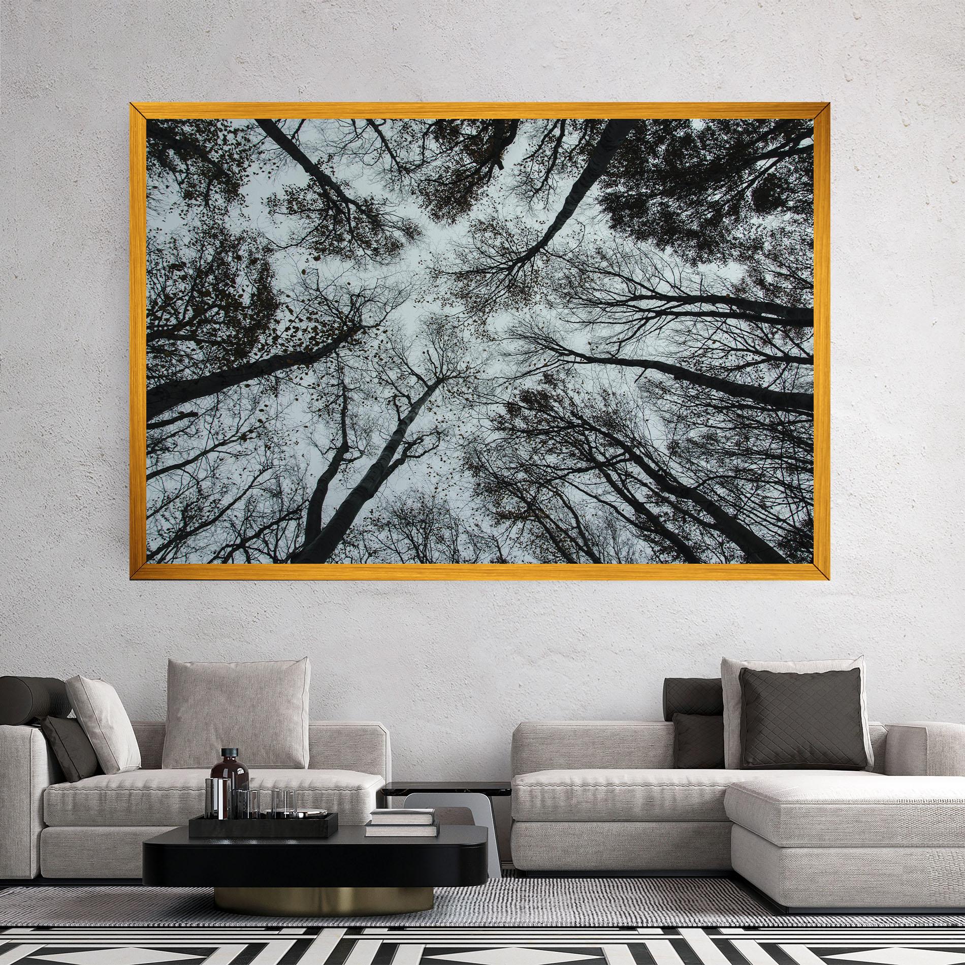 Leinwandbild Trees Touching mockup 2