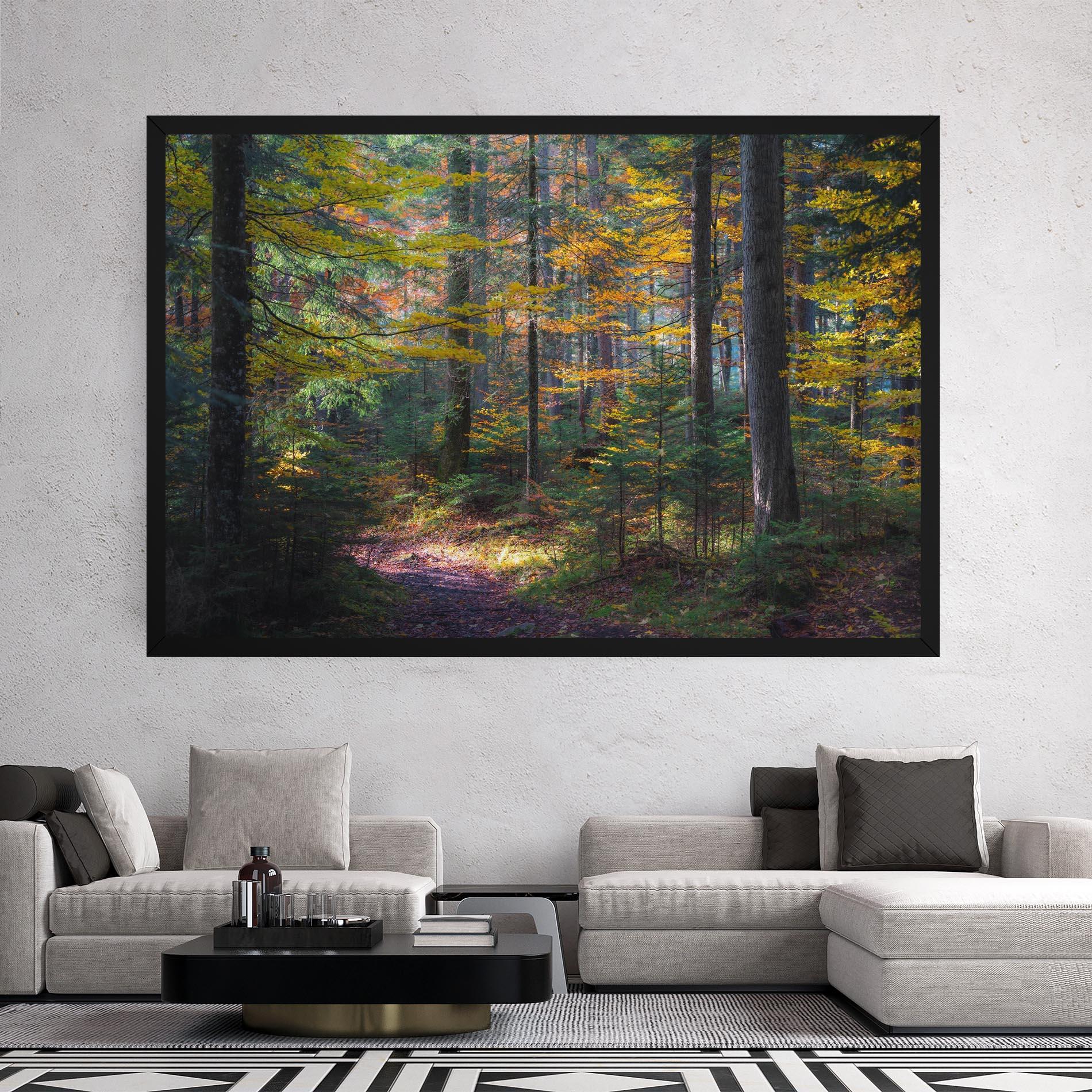 Leinwandbild Dreamy Path Dorest mockup 2