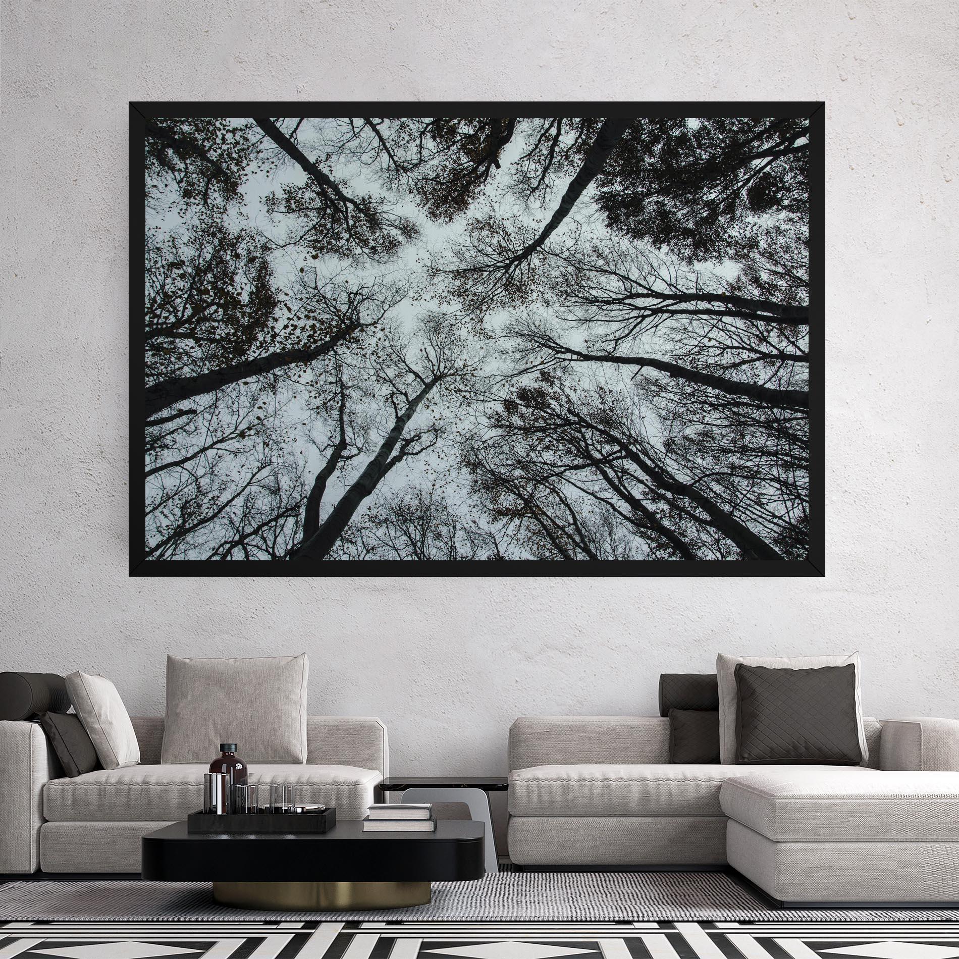 Leinwandbild Trees Touching mockup 2