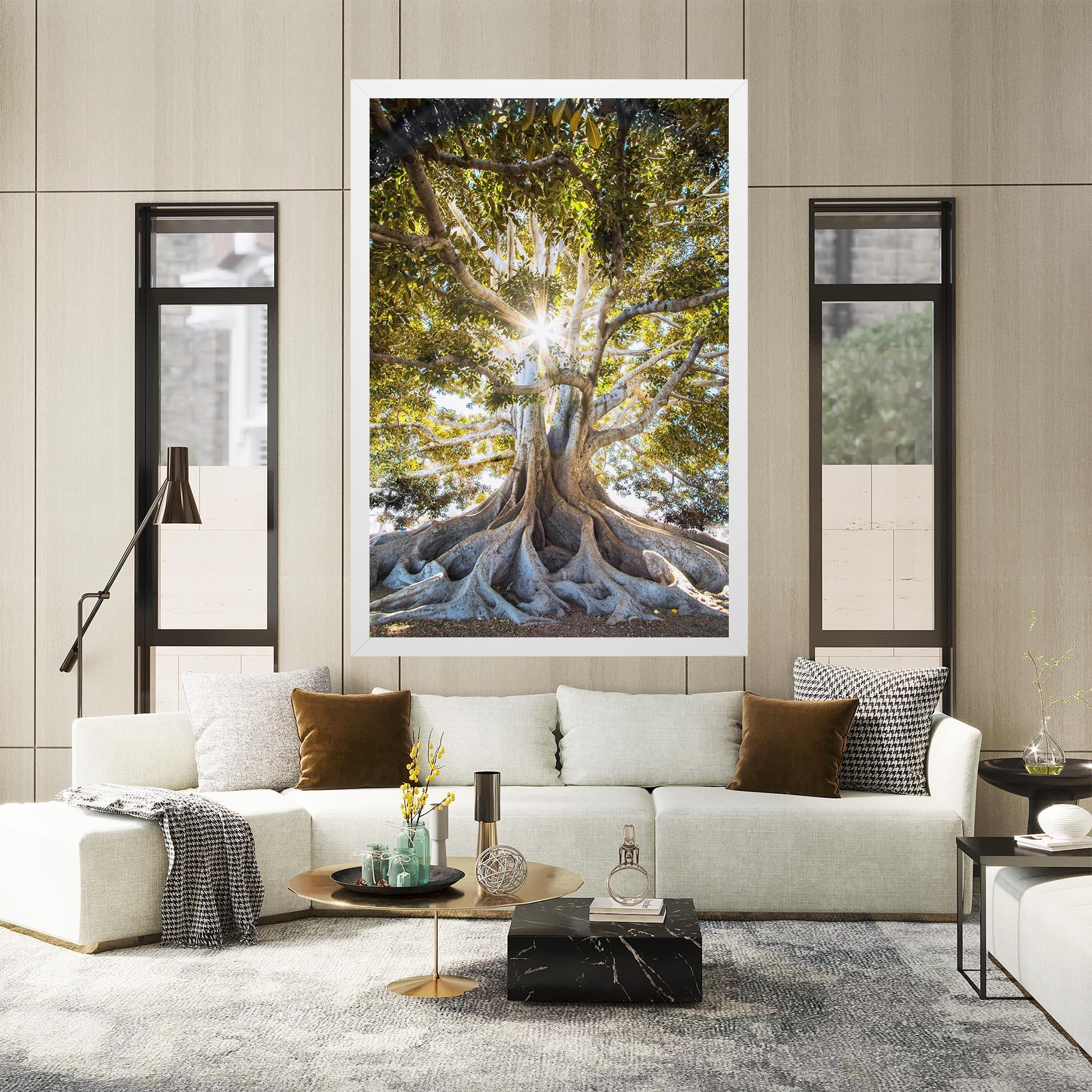 Leinwandbild Big Old Tree mockup 2