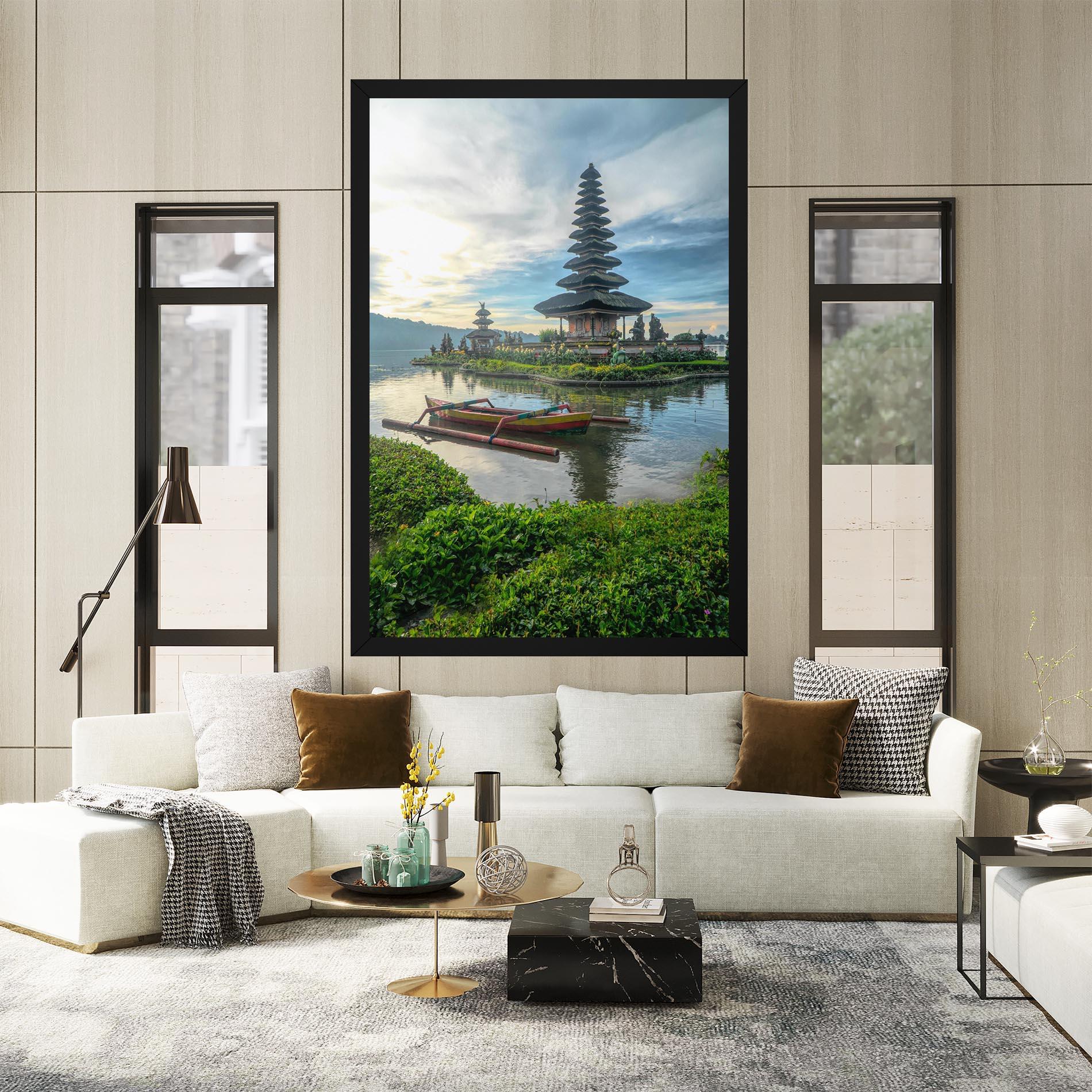 Leinwandbild Chinese Landscape mockup 2