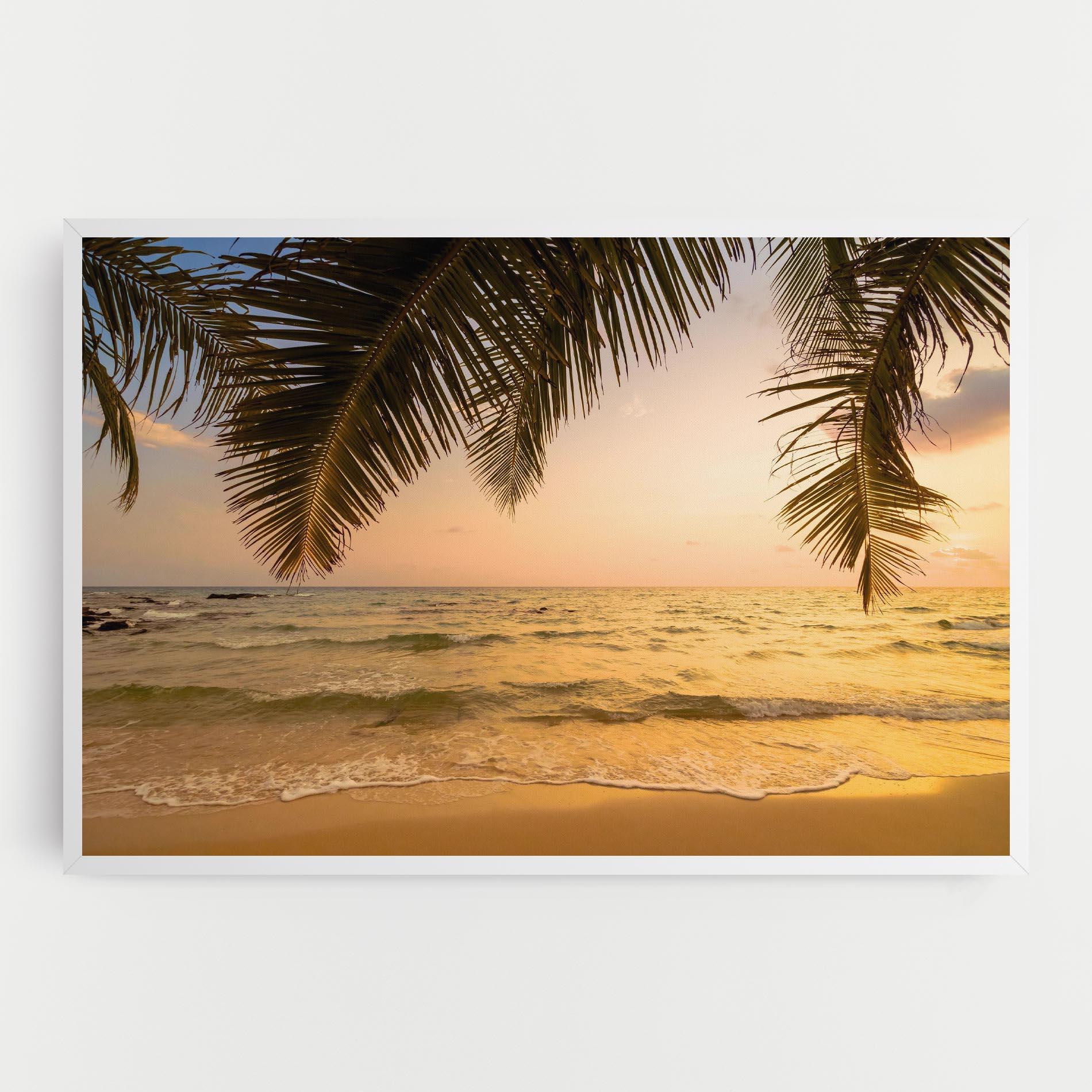 Leinwandbild Paradise Island mockup 0