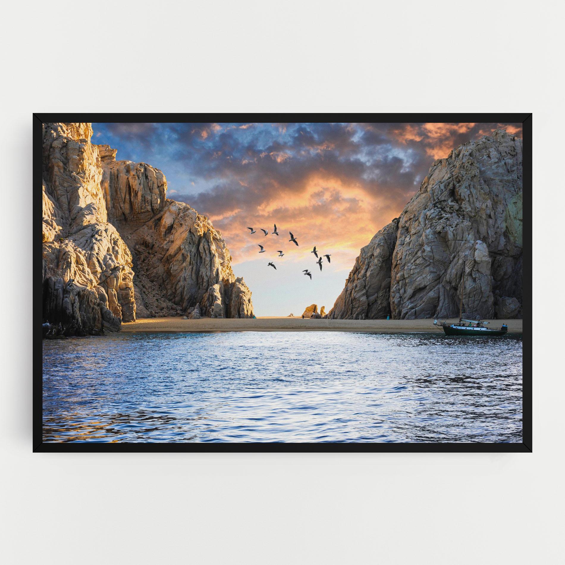 Leinwandbild Lover S Beach mockup 0