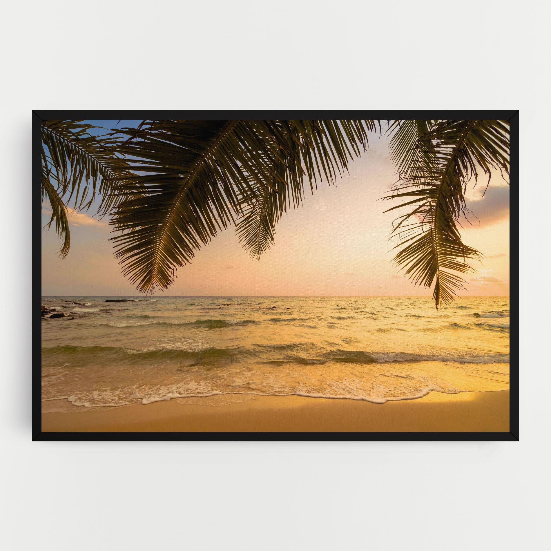 Leinwandbild Paradise Island mockup 0