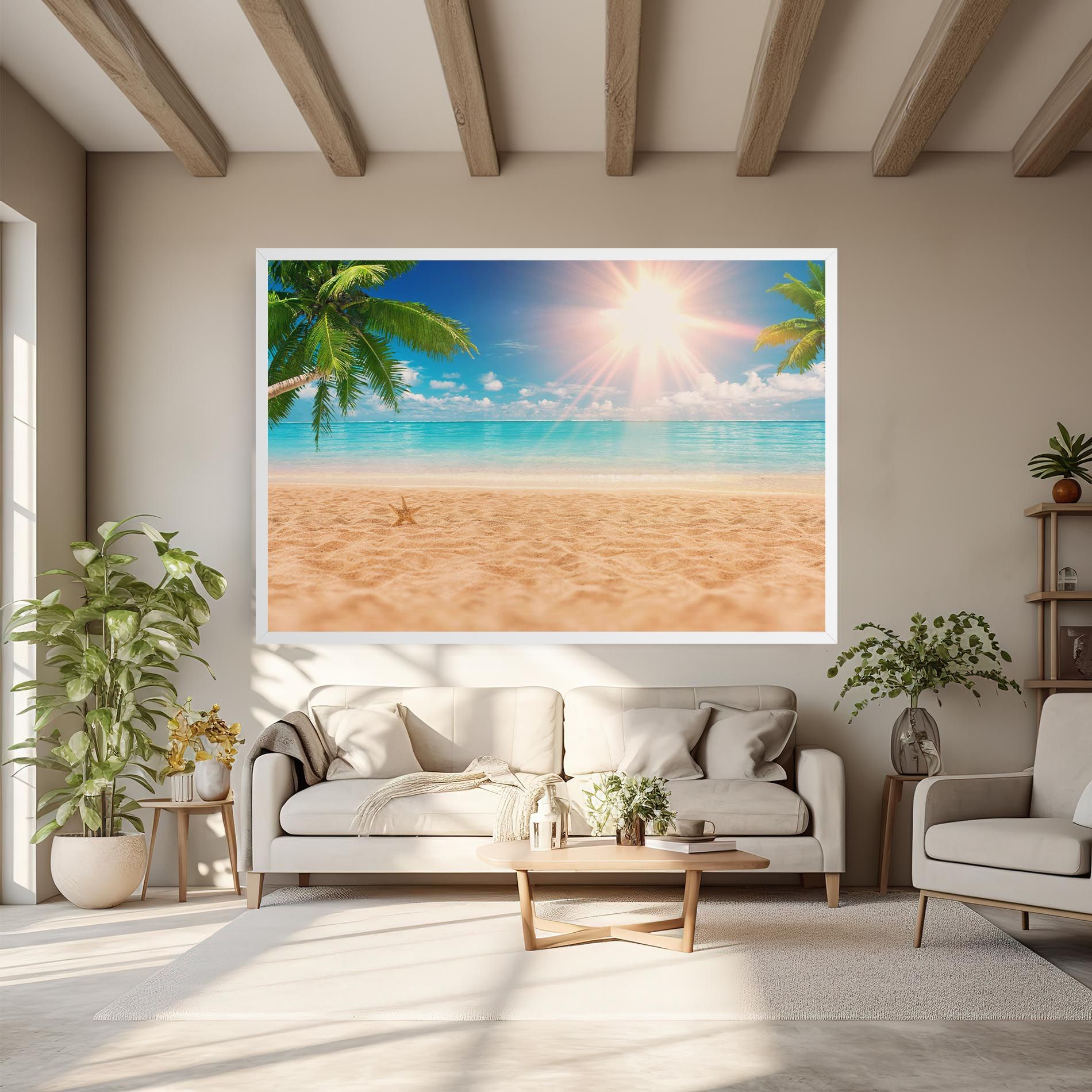 Exotic Beach Ocean mockup 6