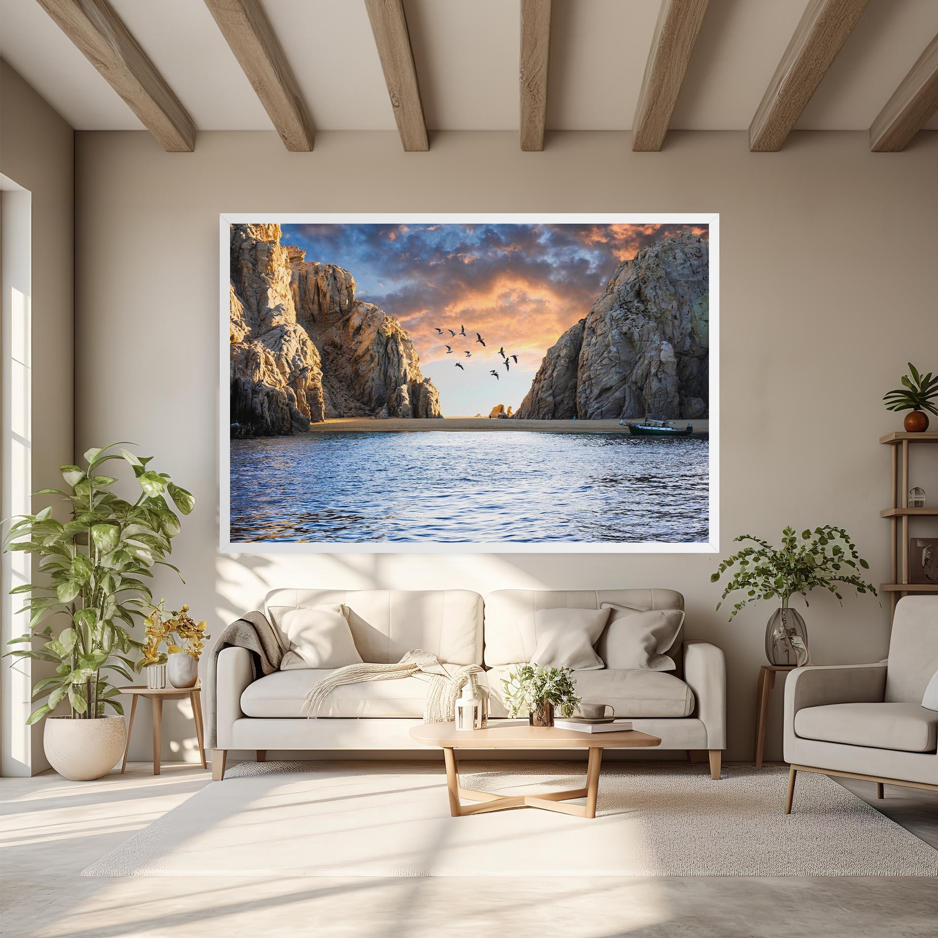 Leinwandbild Lover S Beach mockup 6