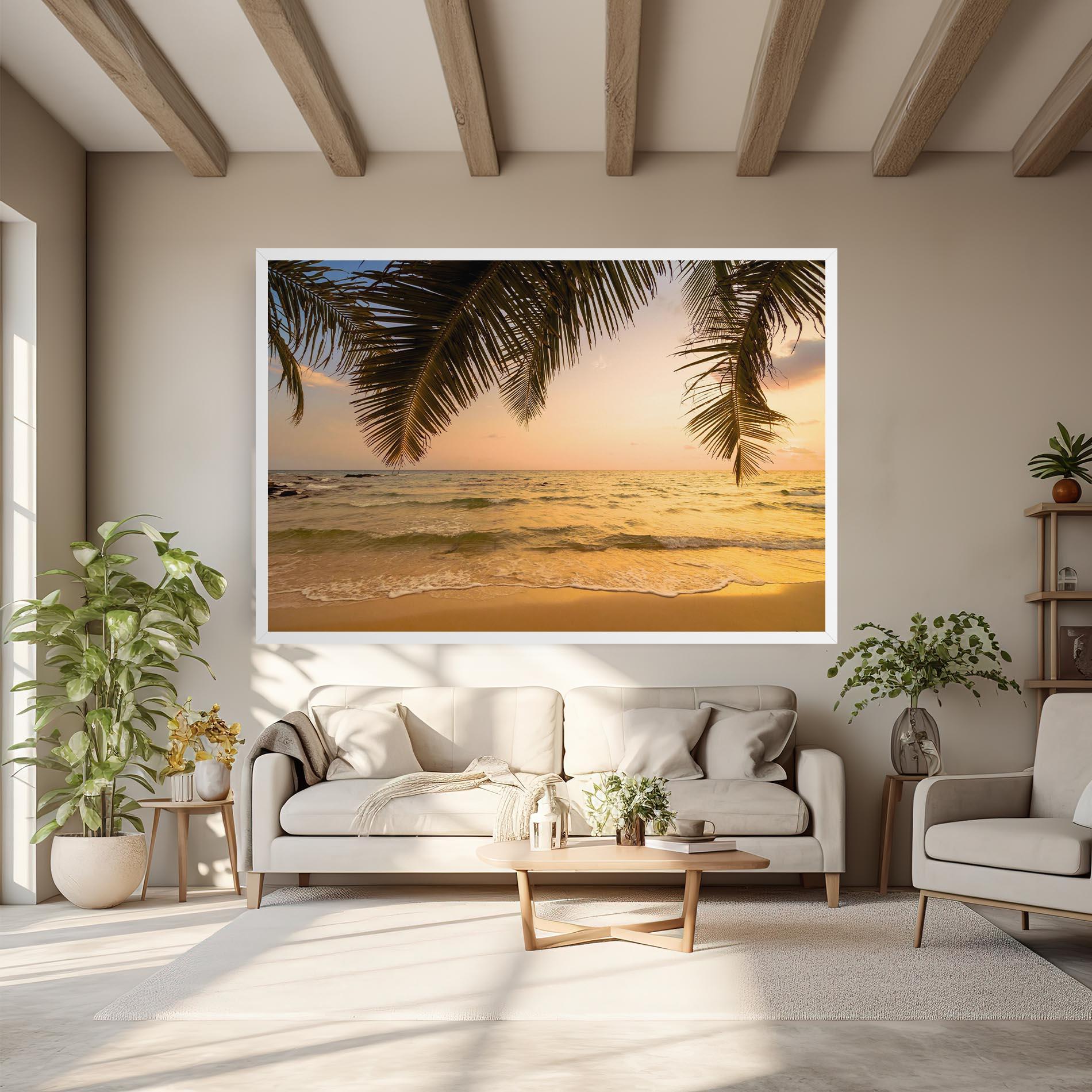 Leinwandbild Paradise Island mockup 6