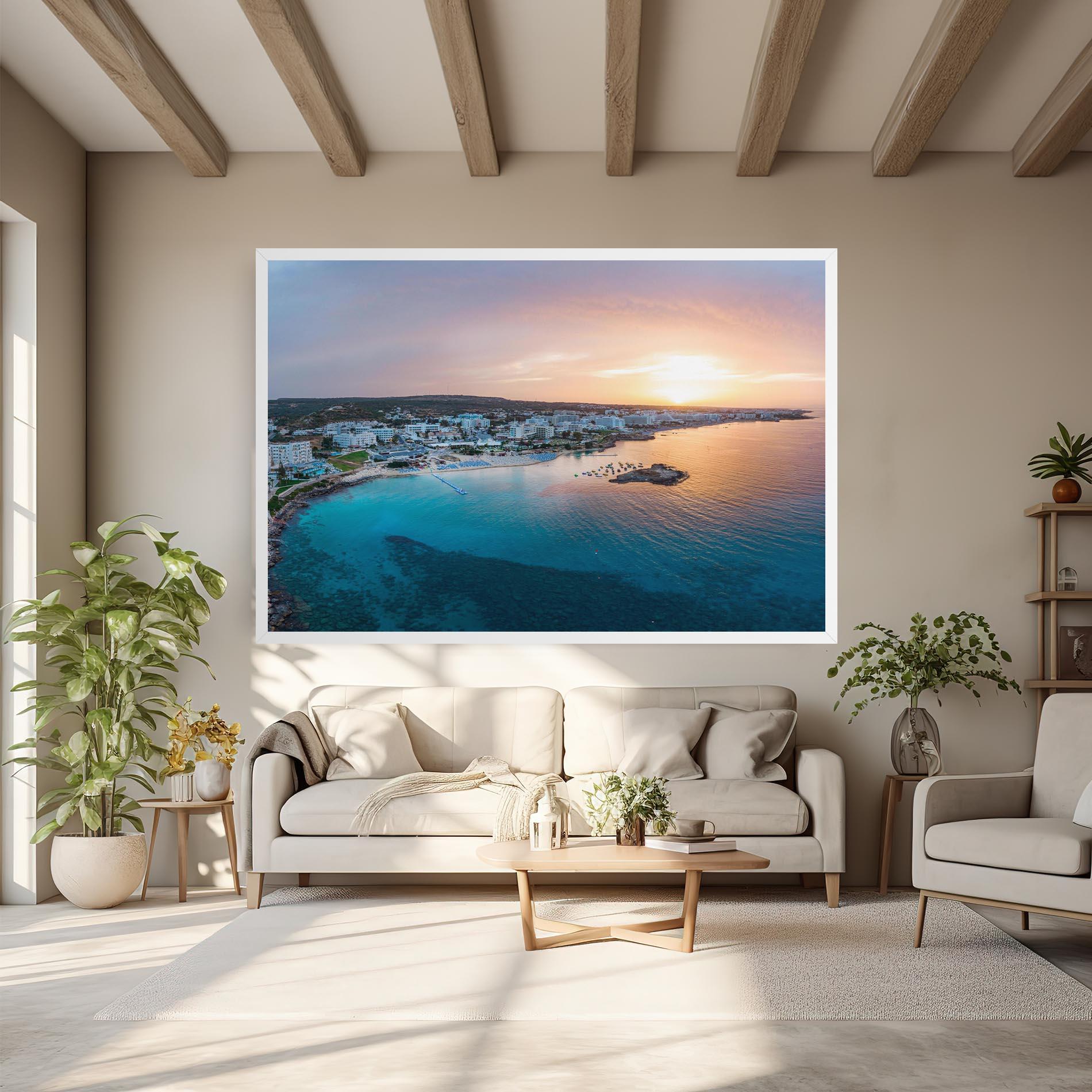 Leinwandbild Protaras Cyprus mockup 6