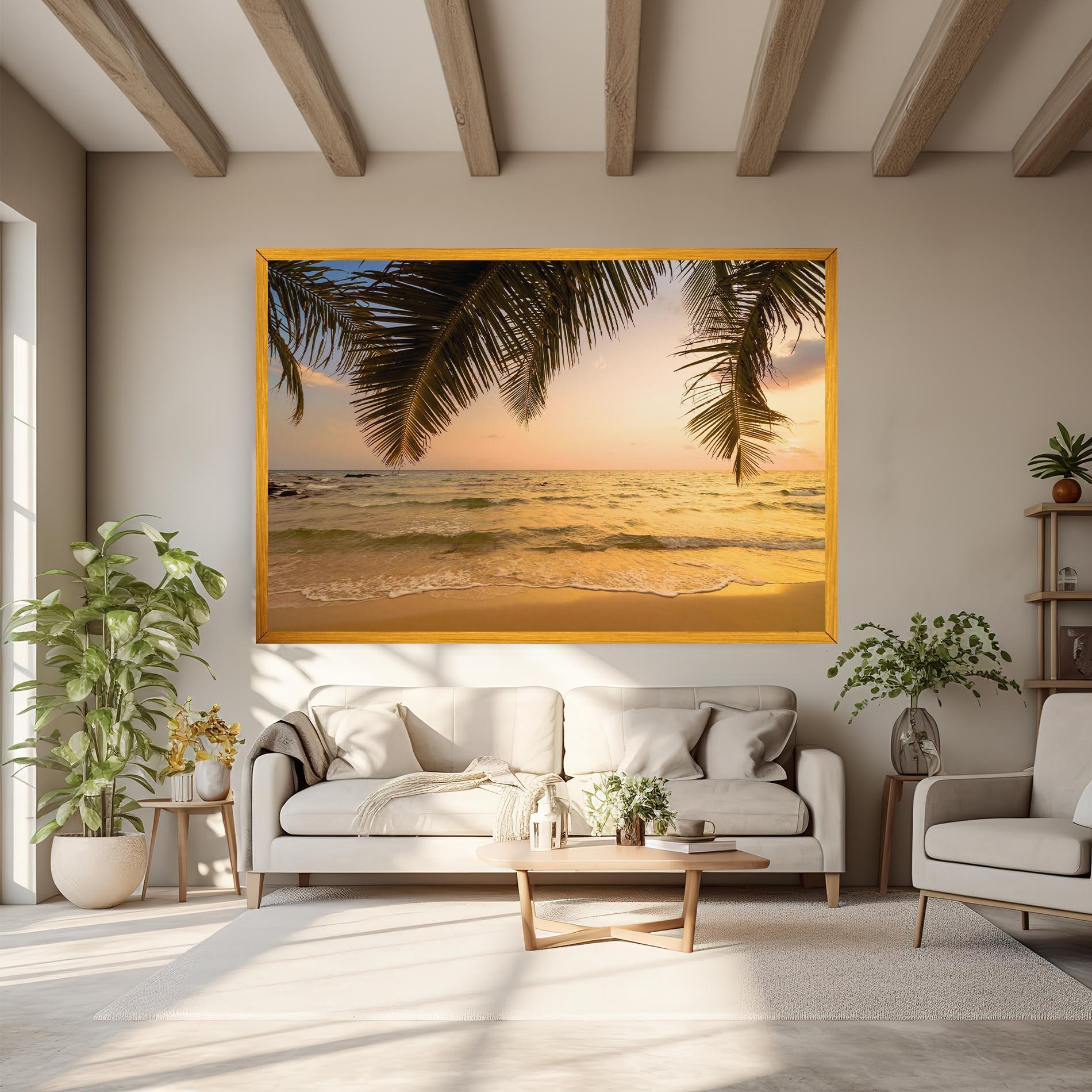 Leinwandbild Paradise Island mockup 6